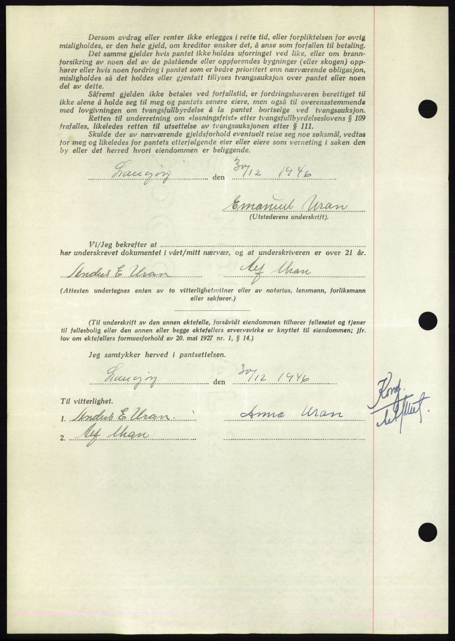 Nordmøre sorenskriveri, AV/SAT-A-4132/1/2/2Ca: Pantebok nr. B105, 1950-1950, Dagboknr: 2016/1950