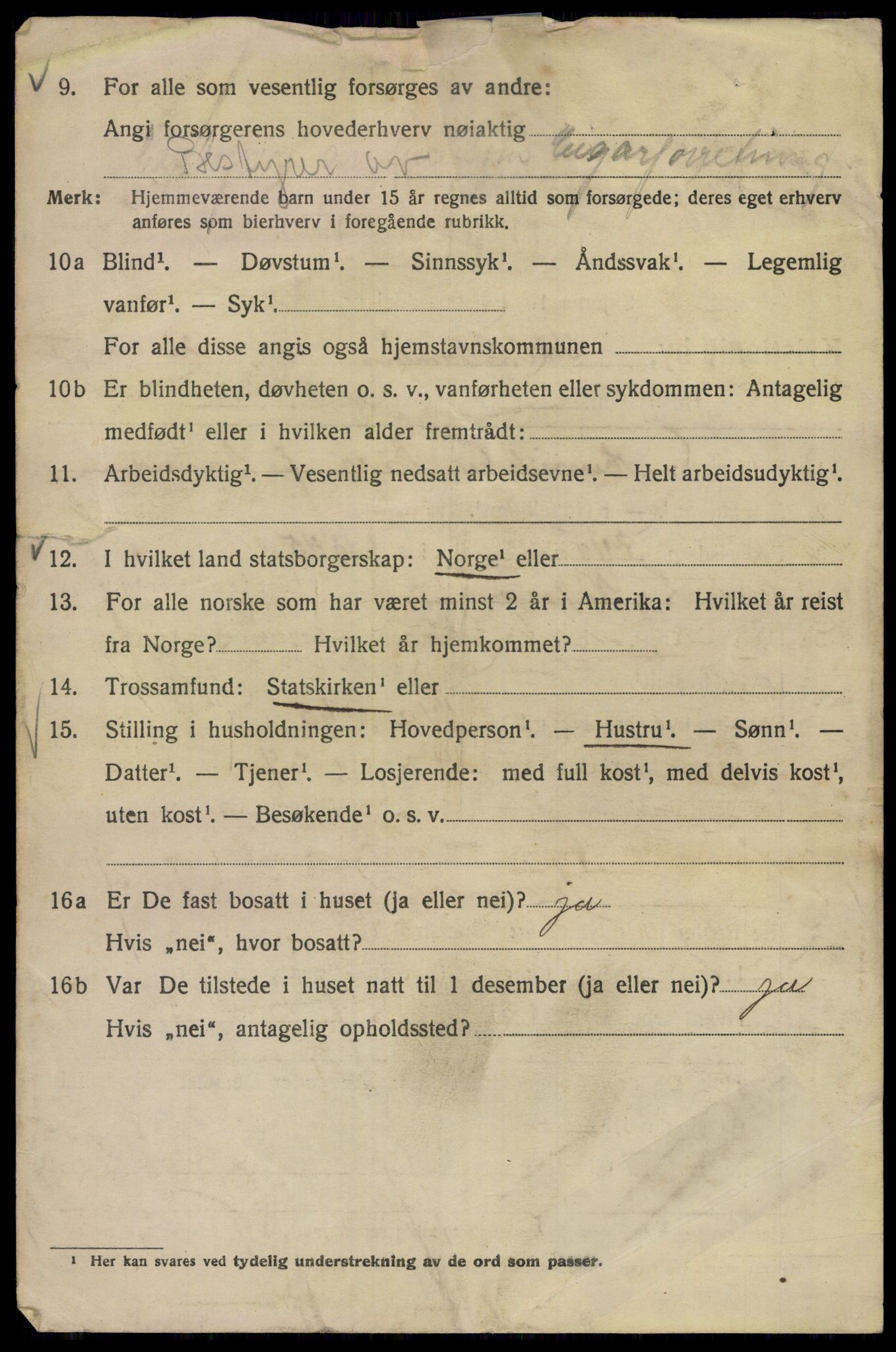 SAO, Folketelling 1920 for 0301 Kristiania kjøpstad, 1920, s. 539728