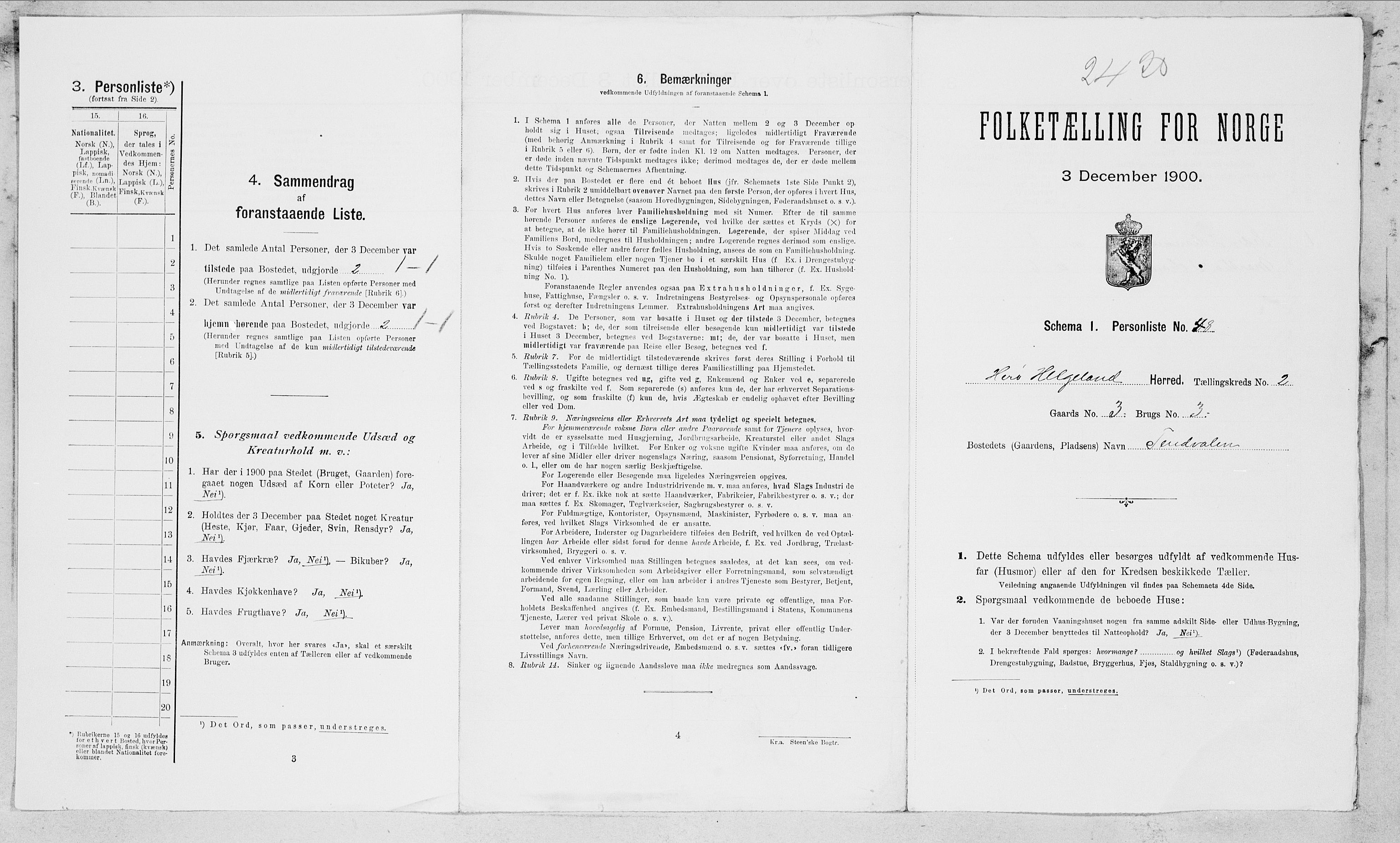 SAT, Folketelling 1900 for 1818 Herøy herred, 1900, s. 172