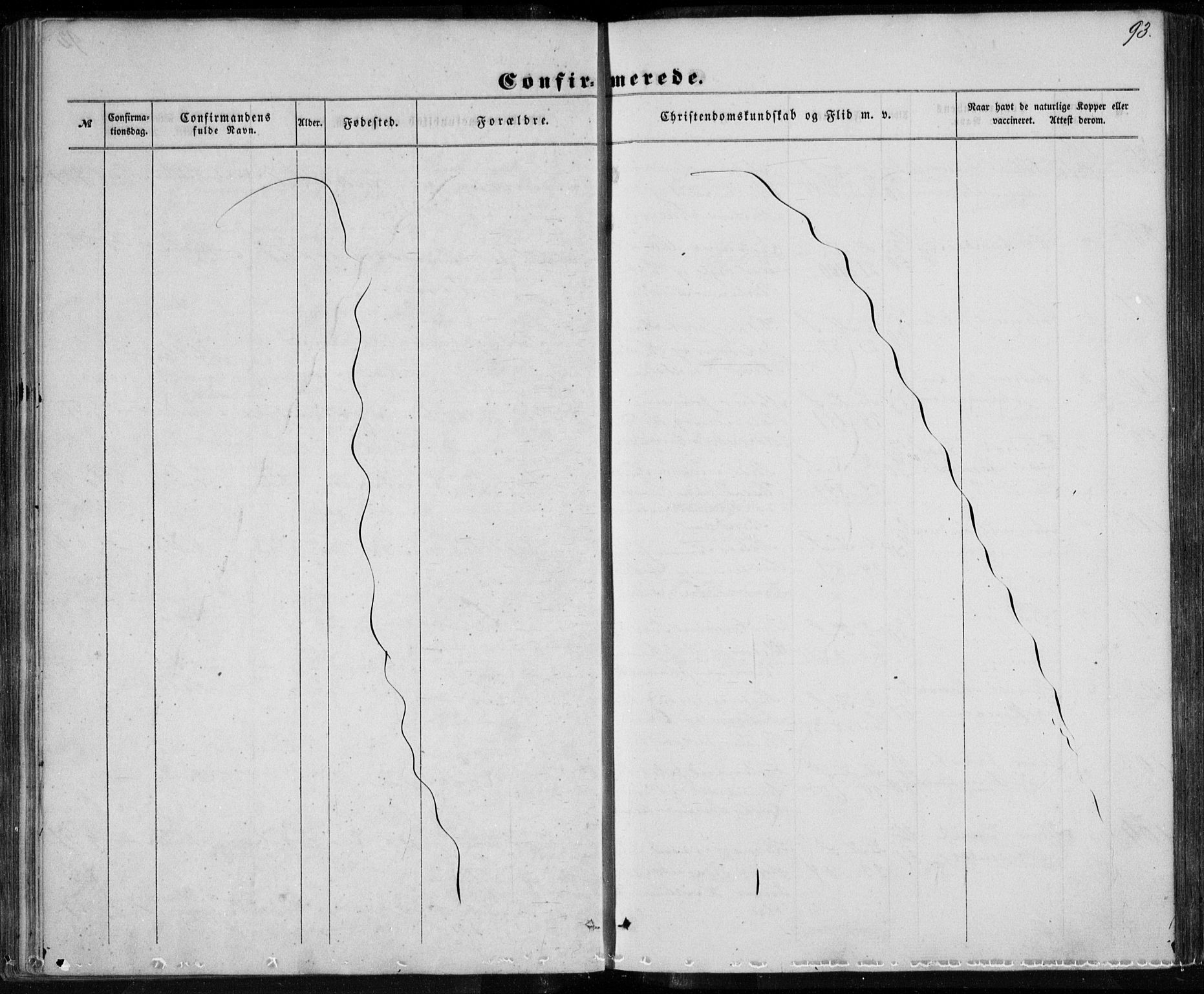 Korskirken sokneprestembete, SAB/A-76101/H/Haa/L0027: Ministerialbok nr. C 3, 1854-1868, s. 93