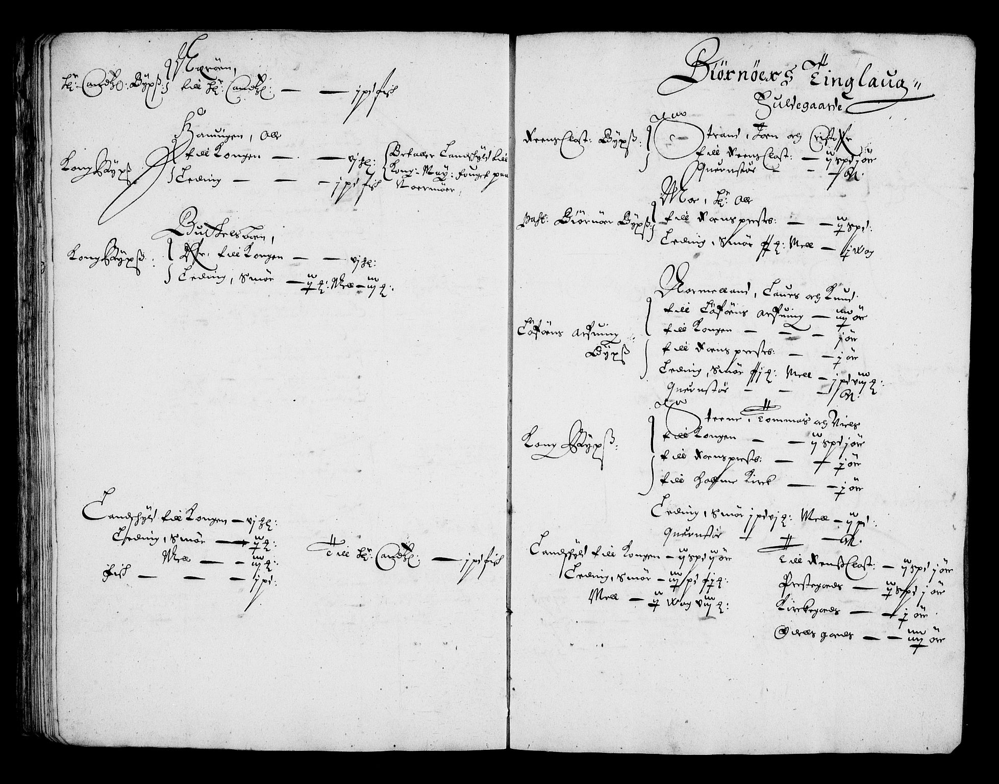 Rentekammeret inntil 1814, Realistisk ordnet avdeling, AV/RA-EA-4070/N/Na/L0002/0002: [XI g]: Trondheims stifts jordebøker: / Fosen fogderi, 1664