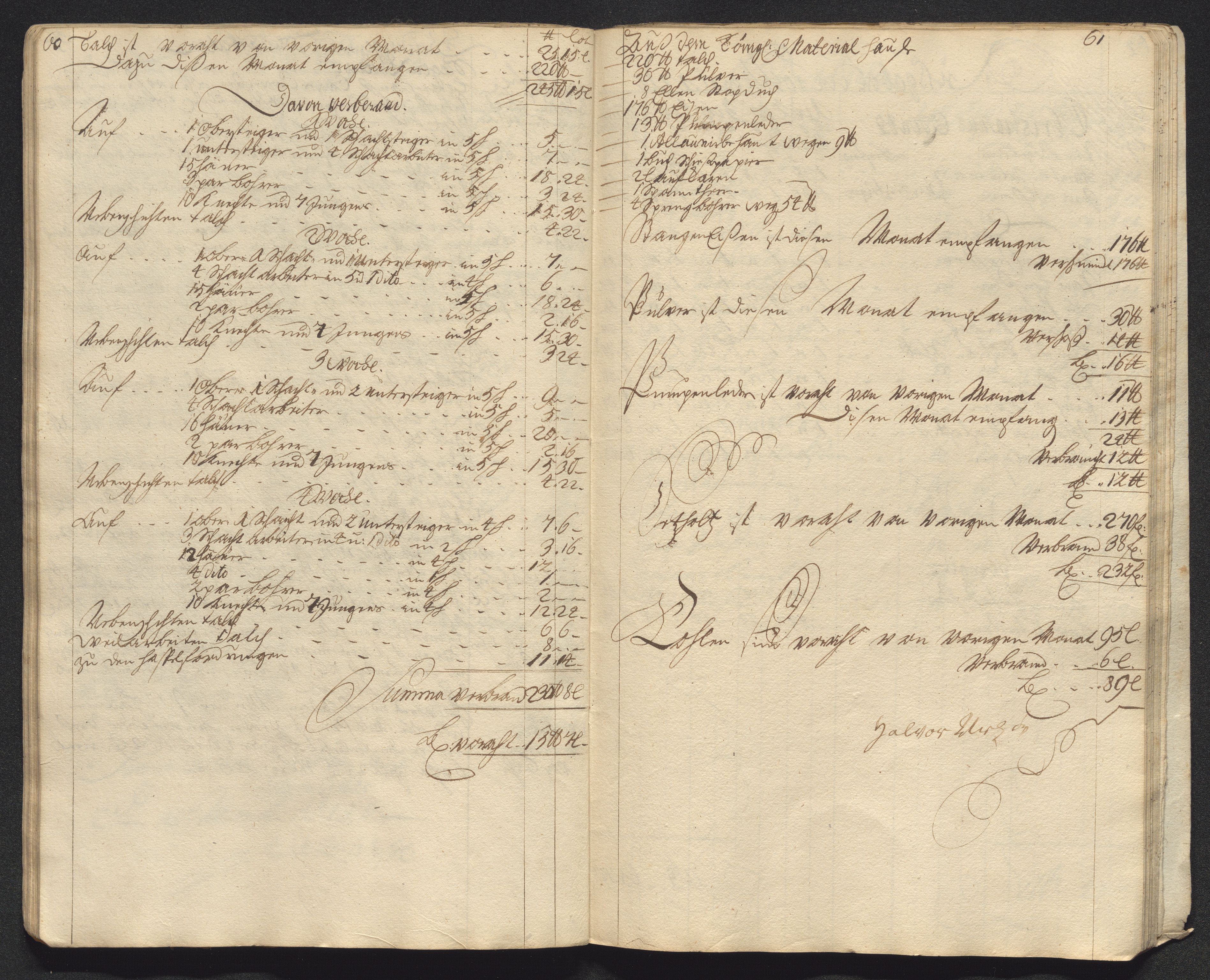 Kongsberg Sølvverk 1623-1816, AV/SAKO-EA-3135/001/D/Dc/Dcd/L0099: Utgiftsregnskap for gruver m.m., 1710, s. 463