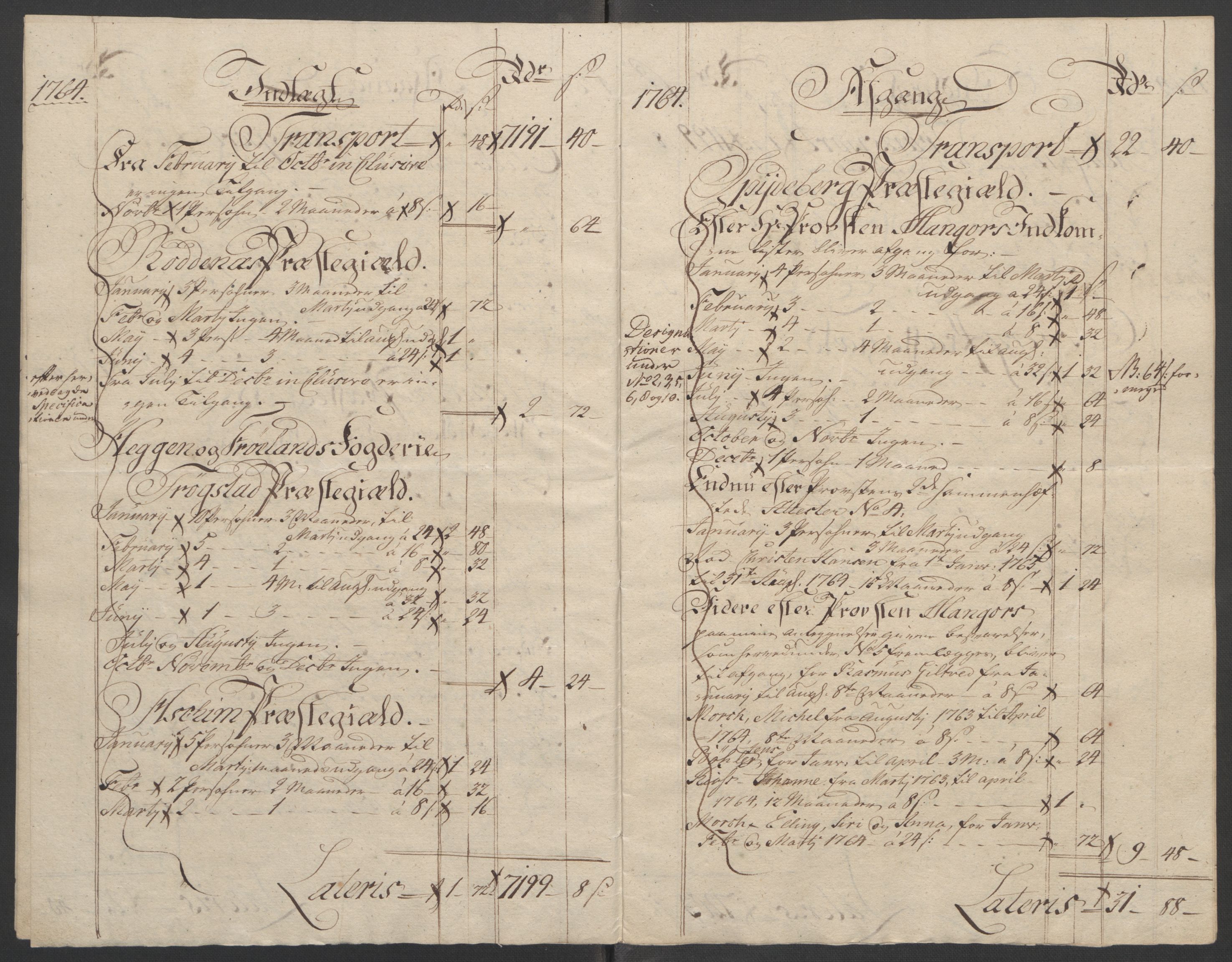 Rentekammeret inntil 1814, Reviderte regnskaper, Fogderegnskap, AV/RA-EA-4092/R07/L0413: Ekstraskatten Rakkestad, Heggen og Frøland, 1762-1772, s. 181