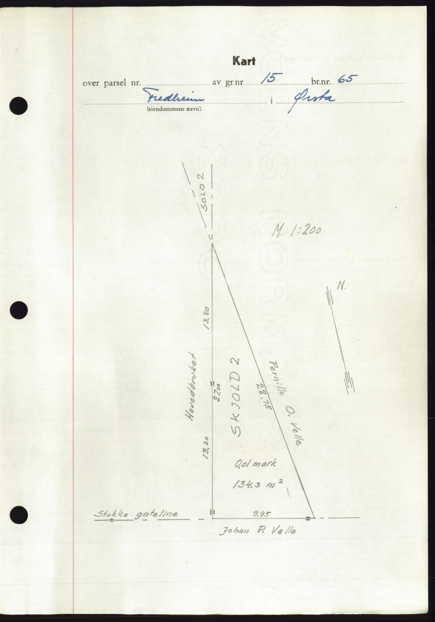 Søre Sunnmøre sorenskriveri, AV/SAT-A-4122/1/2/2C/L0085: Pantebok nr. 11A, 1949-1949, Dagboknr: 2232/1949