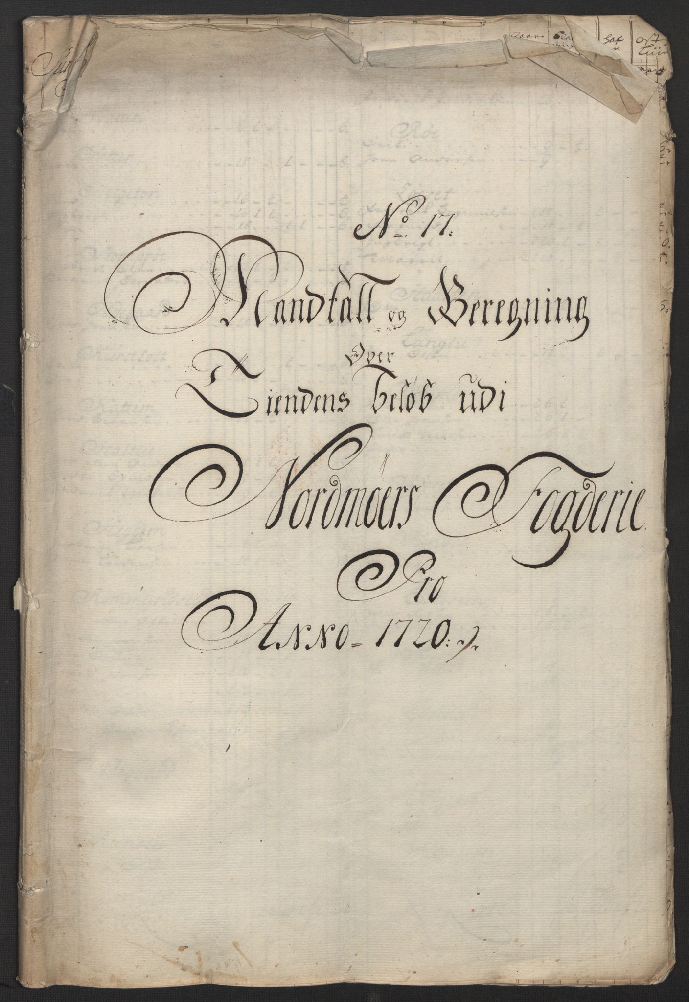 Rentekammeret inntil 1814, Reviderte regnskaper, Fogderegnskap, AV/RA-EA-4092/R56/L3753: Fogderegnskap Nordmøre, 1720, s. 361