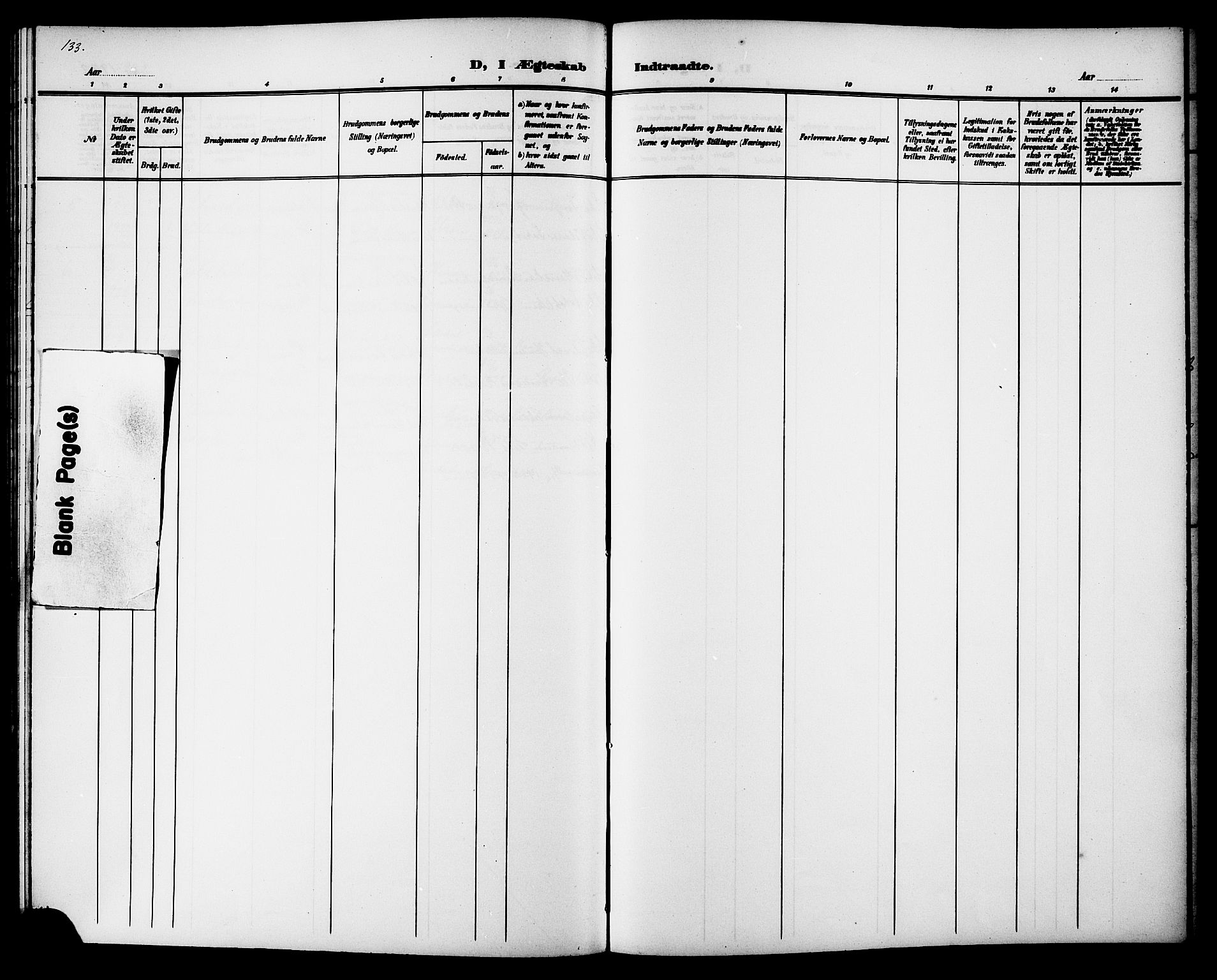 Ministerialprotokoller, klokkerbøker og fødselsregistre - Sør-Trøndelag, AV/SAT-A-1456/657/L0717: Klokkerbok nr. 657C04, 1904-1923, s. 133
