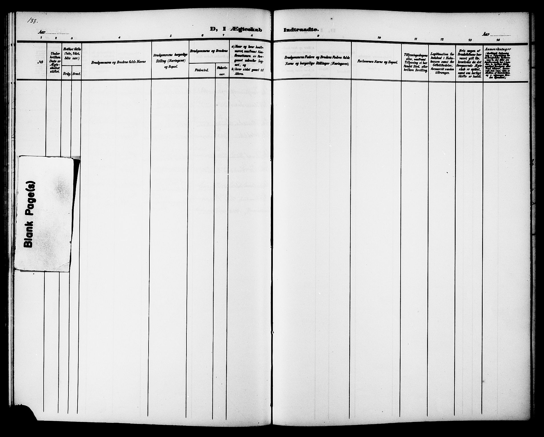 Ministerialprotokoller, klokkerbøker og fødselsregistre - Sør-Trøndelag, SAT/A-1456/657/L0717: Klokkerbok nr. 657C04, 1904-1923, s. 133