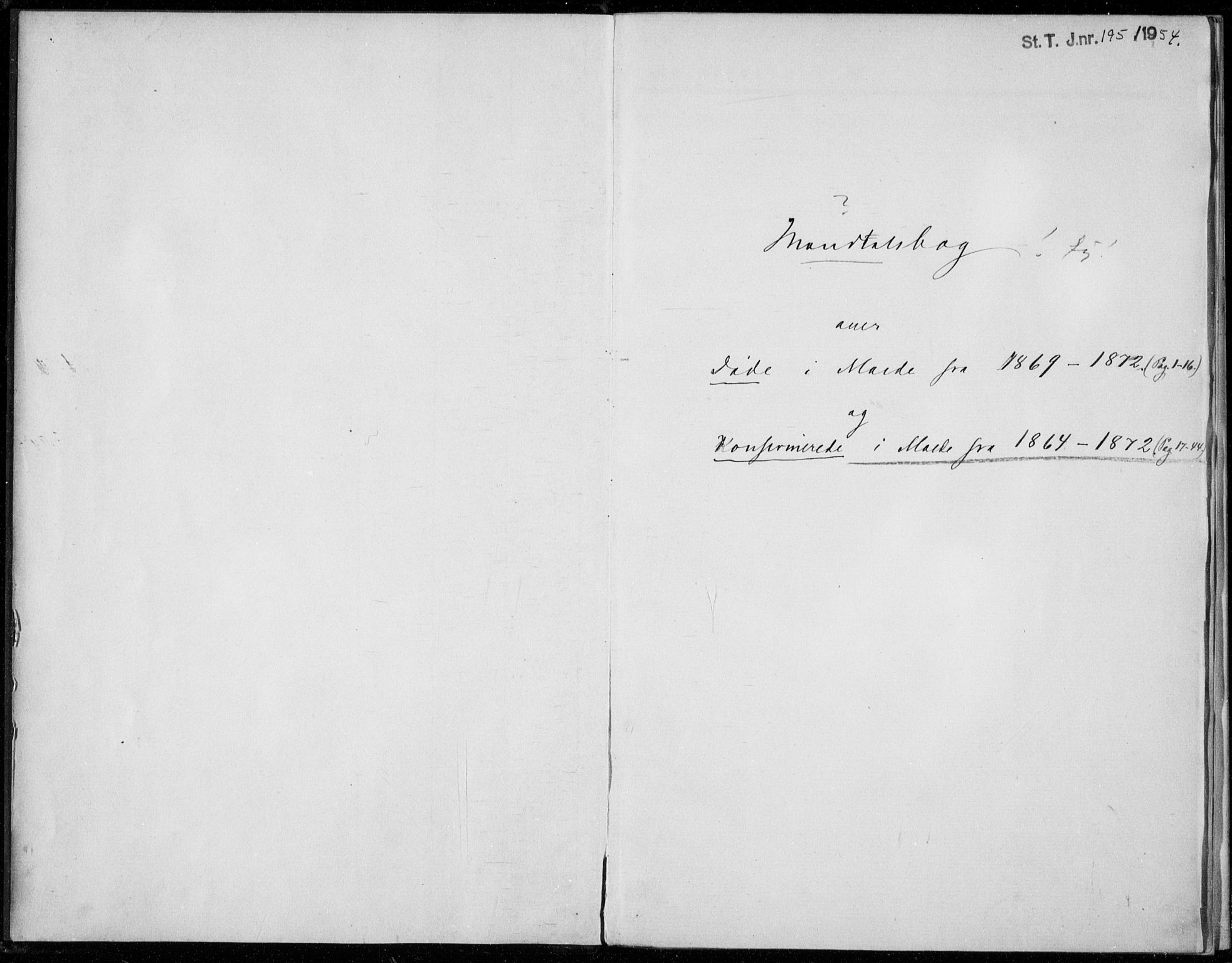 Ministerialprotokoller, klokkerbøker og fødselsregistre - Møre og Romsdal, AV/SAT-A-1454/558/L0690: Ministerialbok nr. 558A04, 1864-1872
