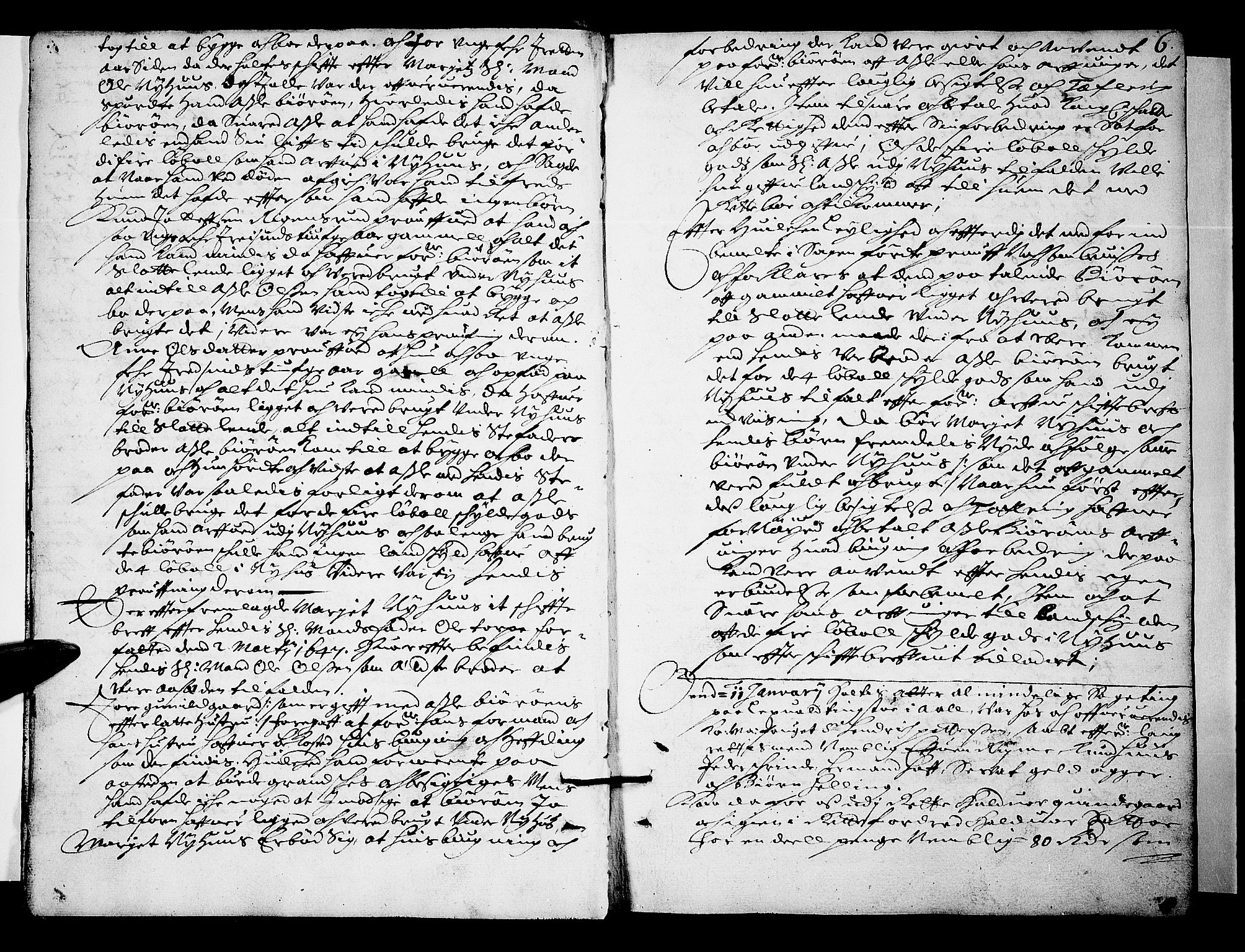 Ringerike og Hallingdal sorenskriveri, SAKO/A-81/F/Fa/Faa/L0016: Tingbok, 1682, s. 6