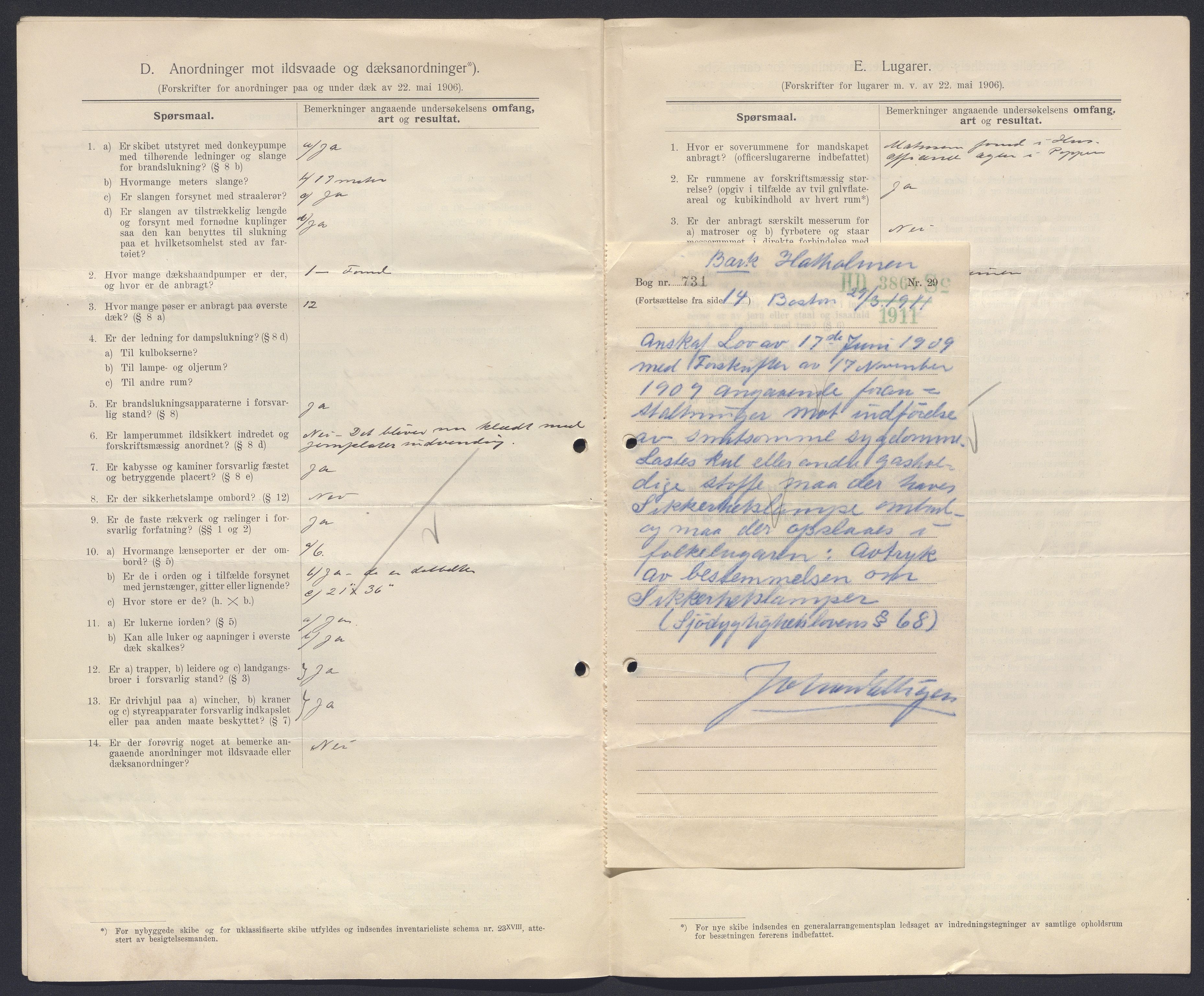 Sjøfartsdirektoratet med forløpere, skipsmapper slettede skip, AV/RA-S-4998/F/Fa/L0466: --, 1868-1926, s. 303