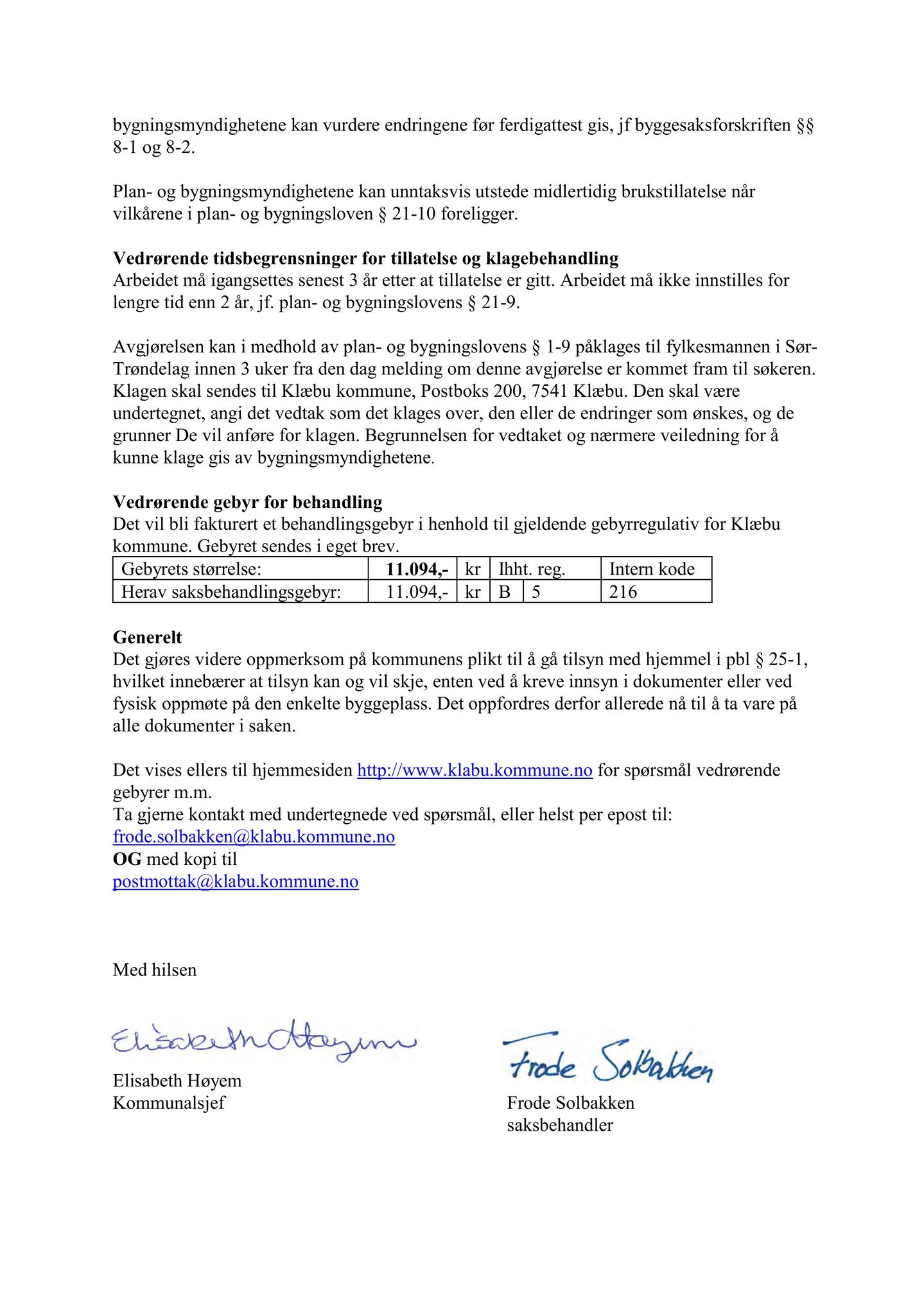 Klæbu Kommune, TRKO/KK/02-FS/L008: Formannsskapet - Møtedokumenter, 2015, s. 750