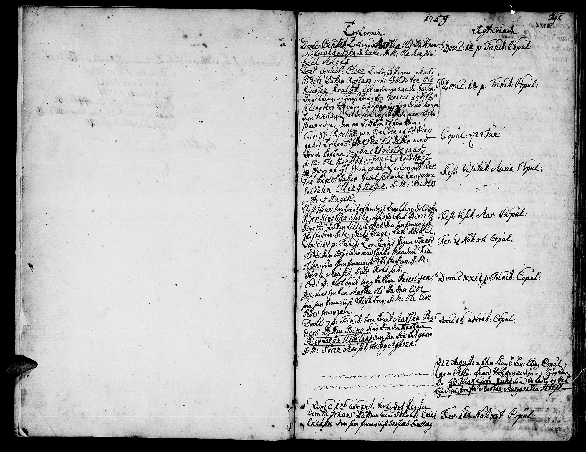 Ministerialprotokoller, klokkerbøker og fødselsregistre - Møre og Romsdal, AV/SAT-A-1454/555/L0648: Ministerialbok nr. 555A01, 1759-1793, s. 1