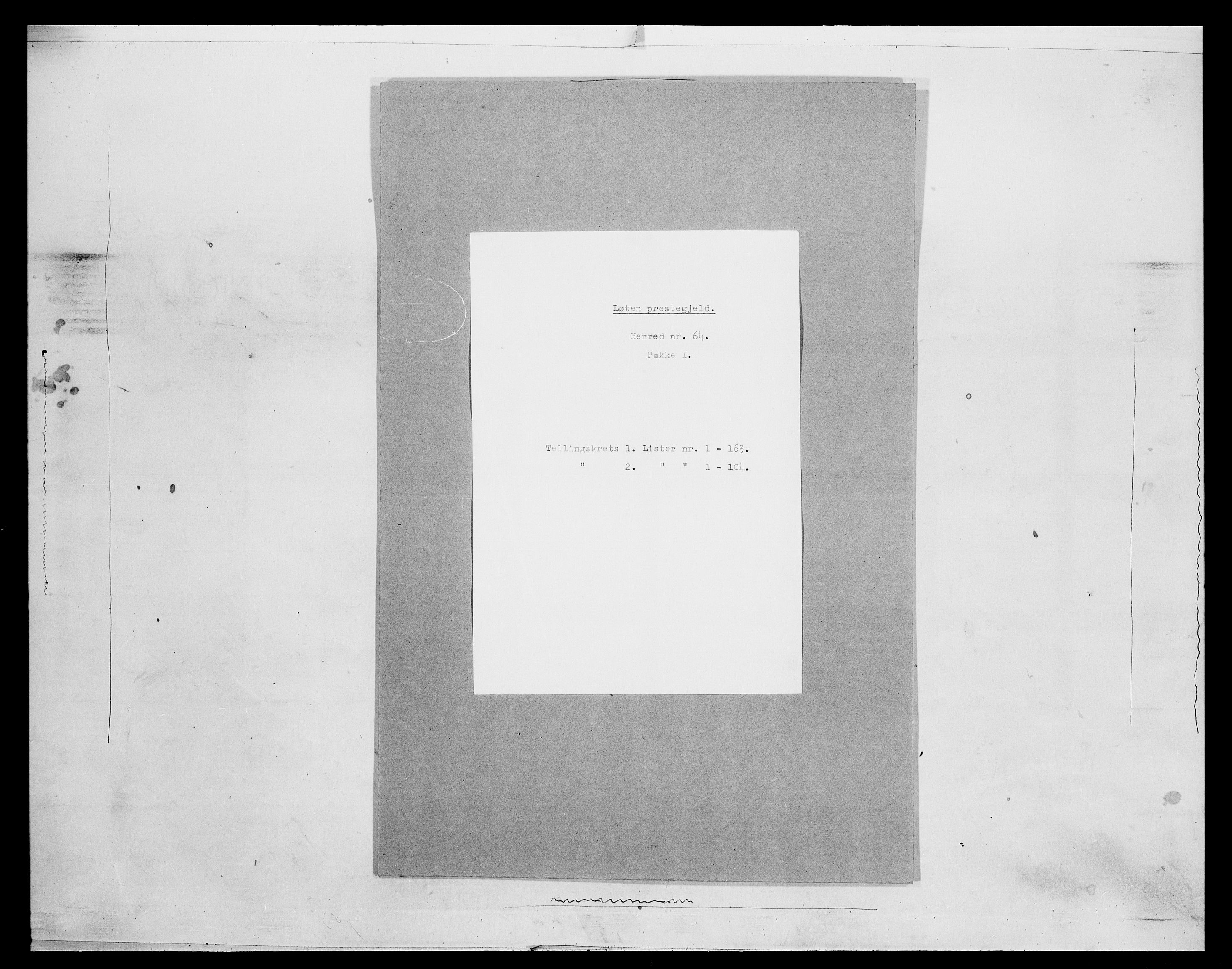 SAH, Folketelling 1875 for 0415P Løten prestegjeld, 1875, s. 103