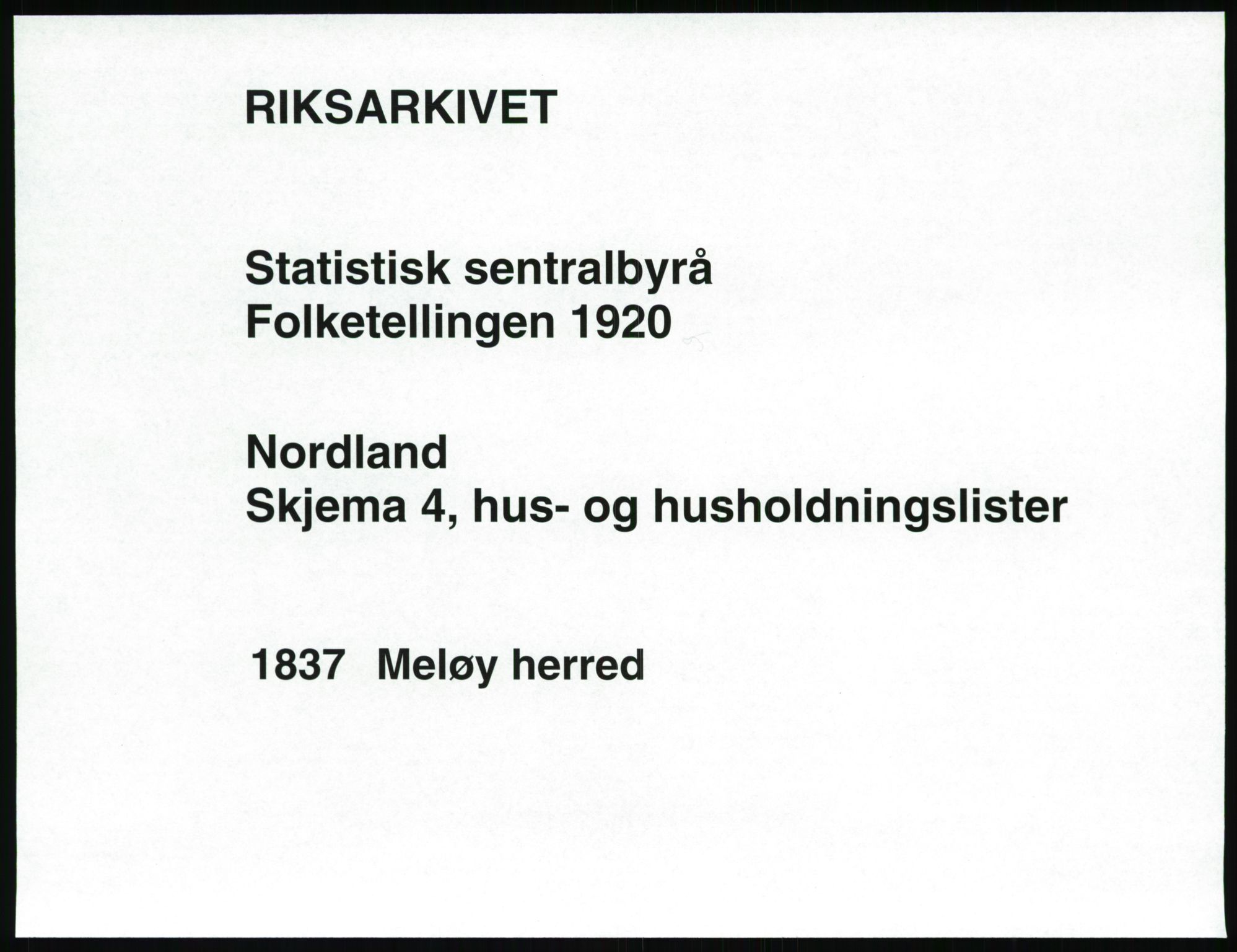 SAT, Folketelling 1920 for 1837 Meløy herred, 1920, s. 57