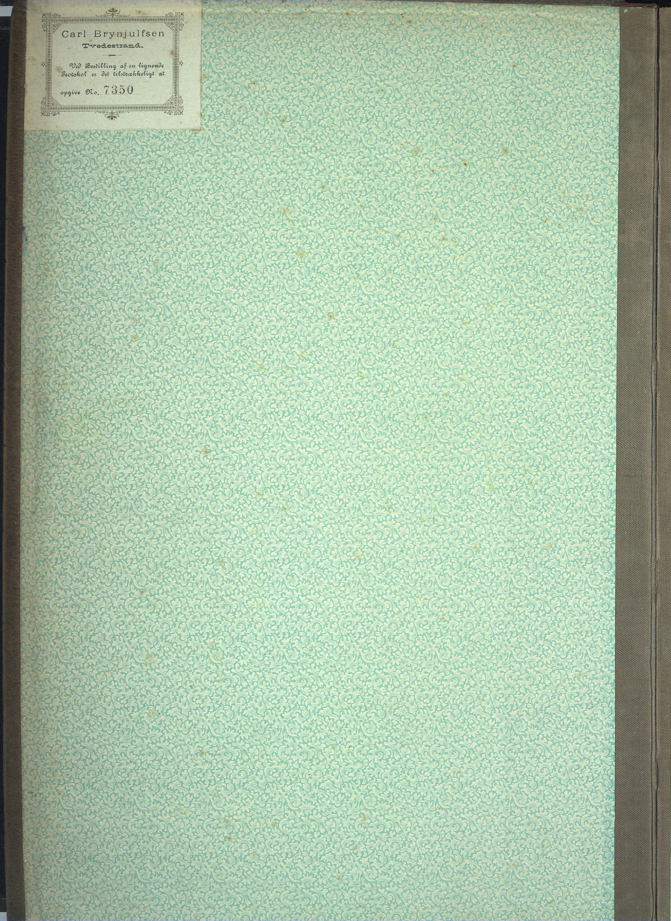 Næs Jernverk, NESJ/NJM-004/09/L0012: Dag-journal - boks 9.12, 1891-1892