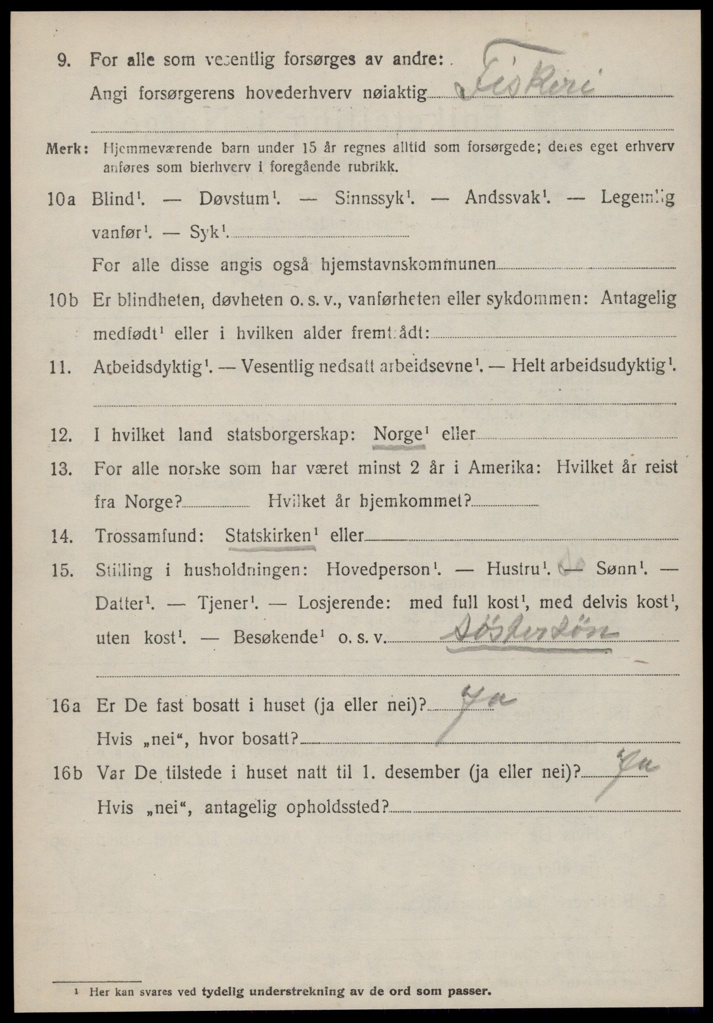 SAT, Folketelling 1920 for 1530 Vatne herred, 1920, s. 1835