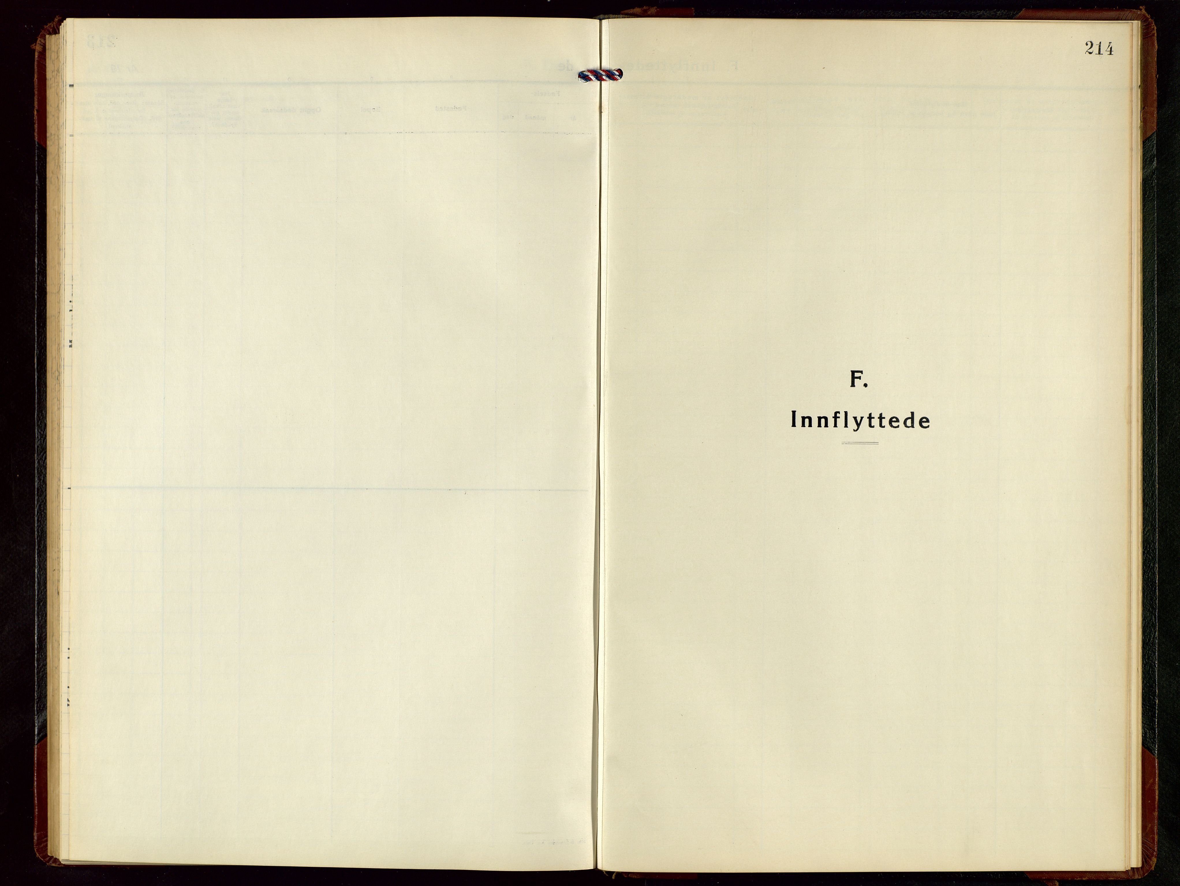 Tysvær sokneprestkontor, AV/SAST-A -101864/H/Ha/Hab/L0007: Klokkerbok nr. B 7, 1943-1970, s. 214