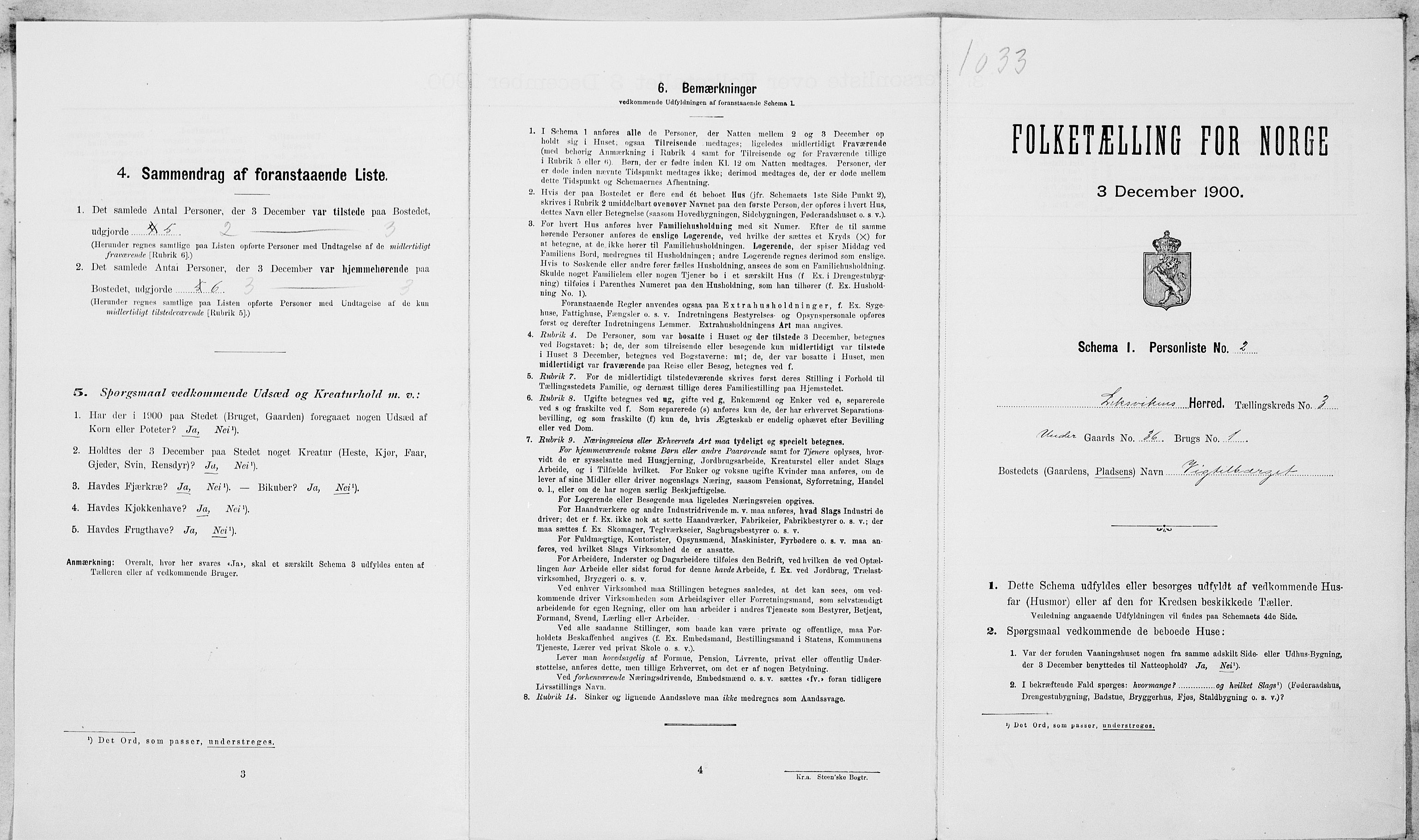 SAT, Folketelling 1900 for 1718 Leksvik herred, 1900, s. 344
