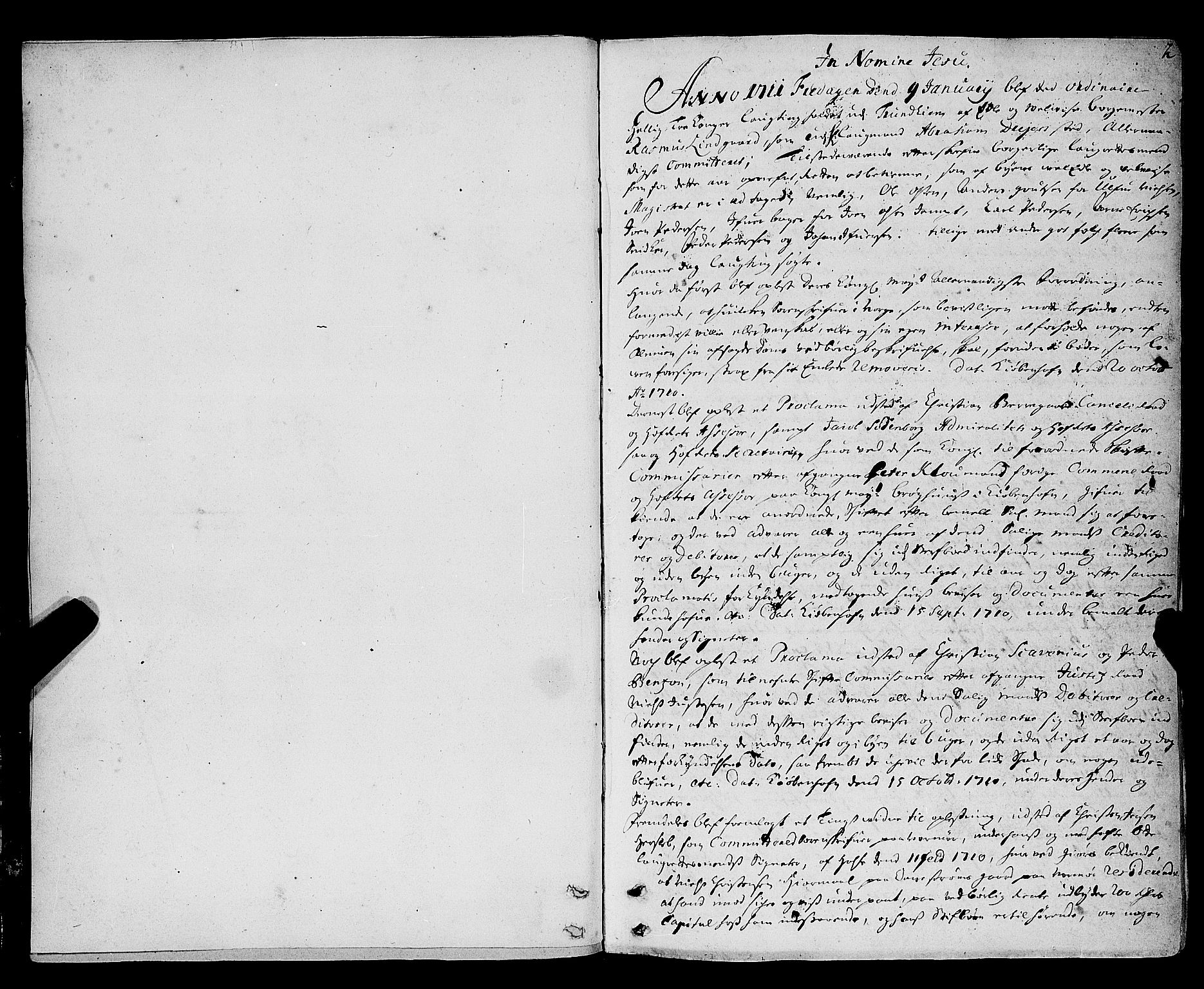 Trondheim lagting, SAT/A-2065, 1711-1739, s. 1b-2a