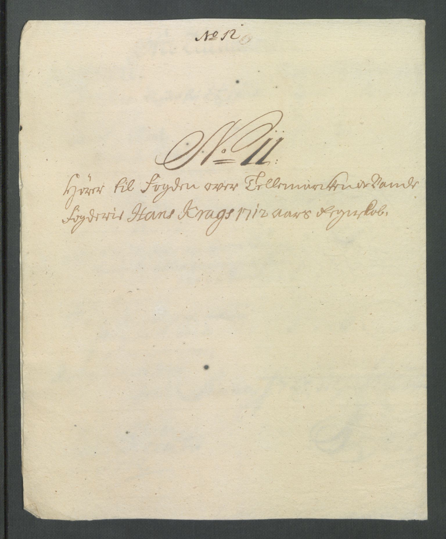 Rentekammeret inntil 1814, Reviderte regnskaper, Fogderegnskap, AV/RA-EA-4092/R36/L2123: Fogderegnskap Øvre og Nedre Telemark og Bamble, 1712, s. 133