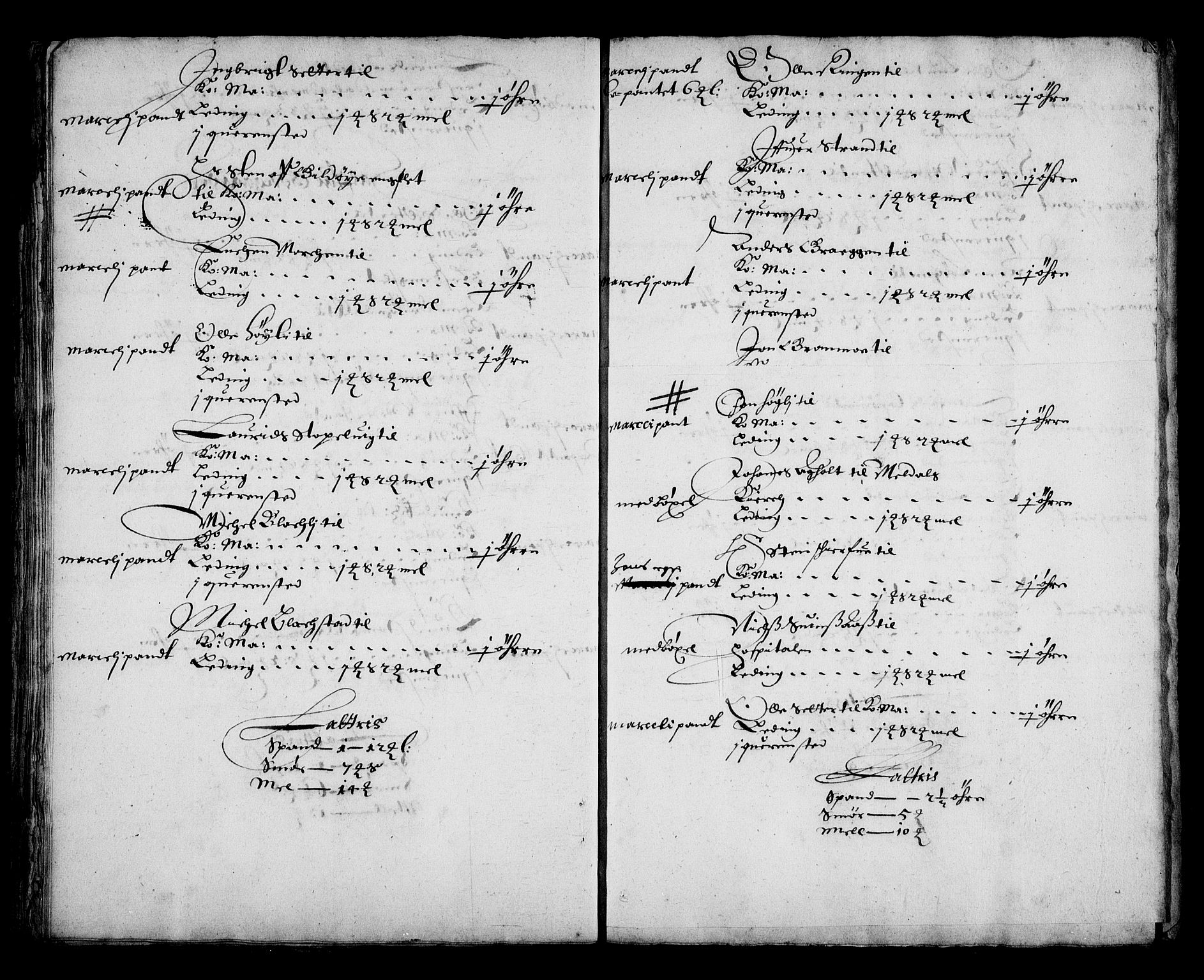 Rentekammeret inntil 1814, Realistisk ordnet avdeling, AV/RA-EA-4070/N/Na/L0002/0003: [XI g]: Trondheims stifts jordebøker: / Orkdal fogderi, 1664