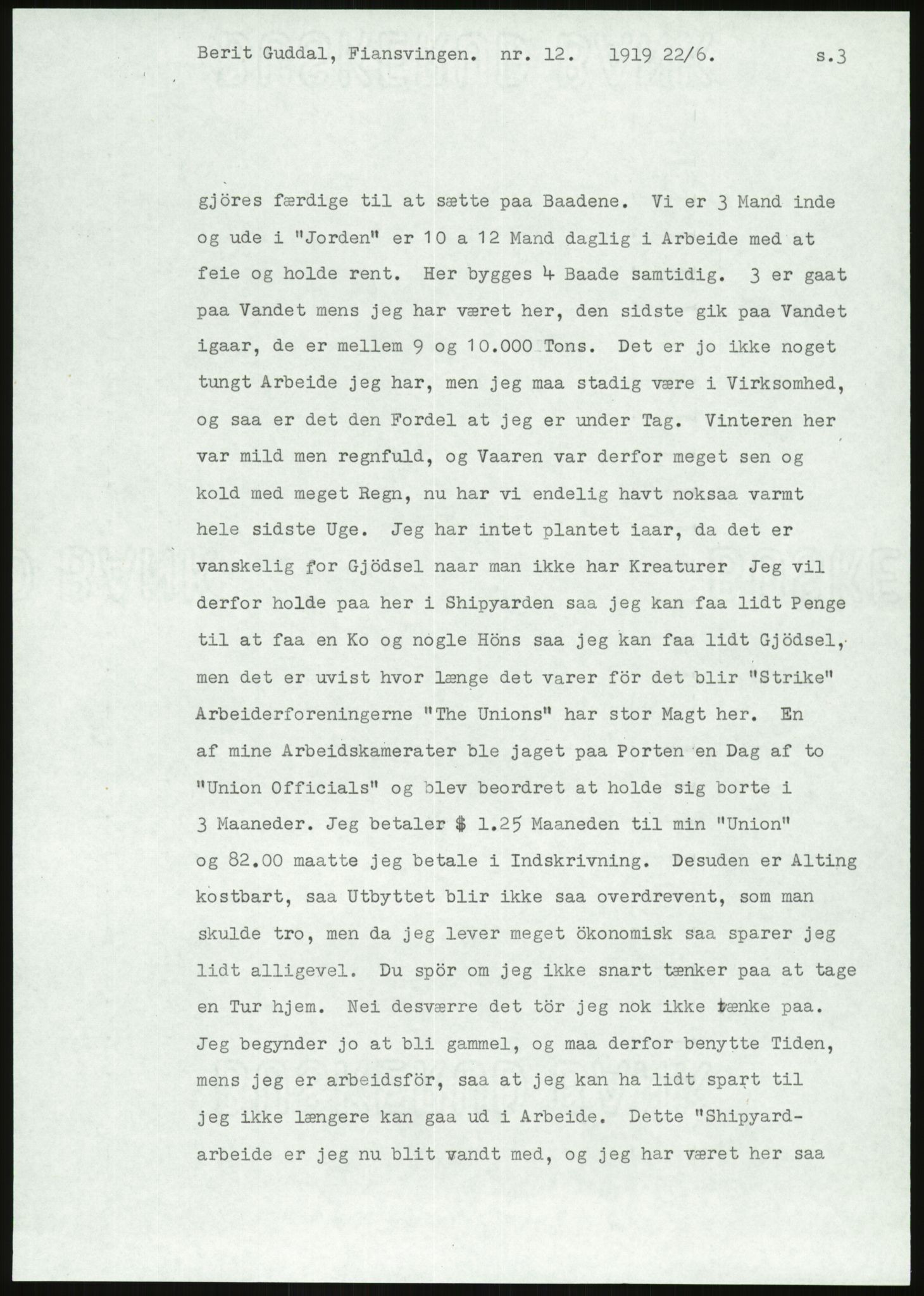 Samlinger til kildeutgivelse, Amerikabrevene, AV/RA-EA-4057/F/L0027: Innlån fra Aust-Agder: Dannevig - Valsgård, 1838-1914, s. 647