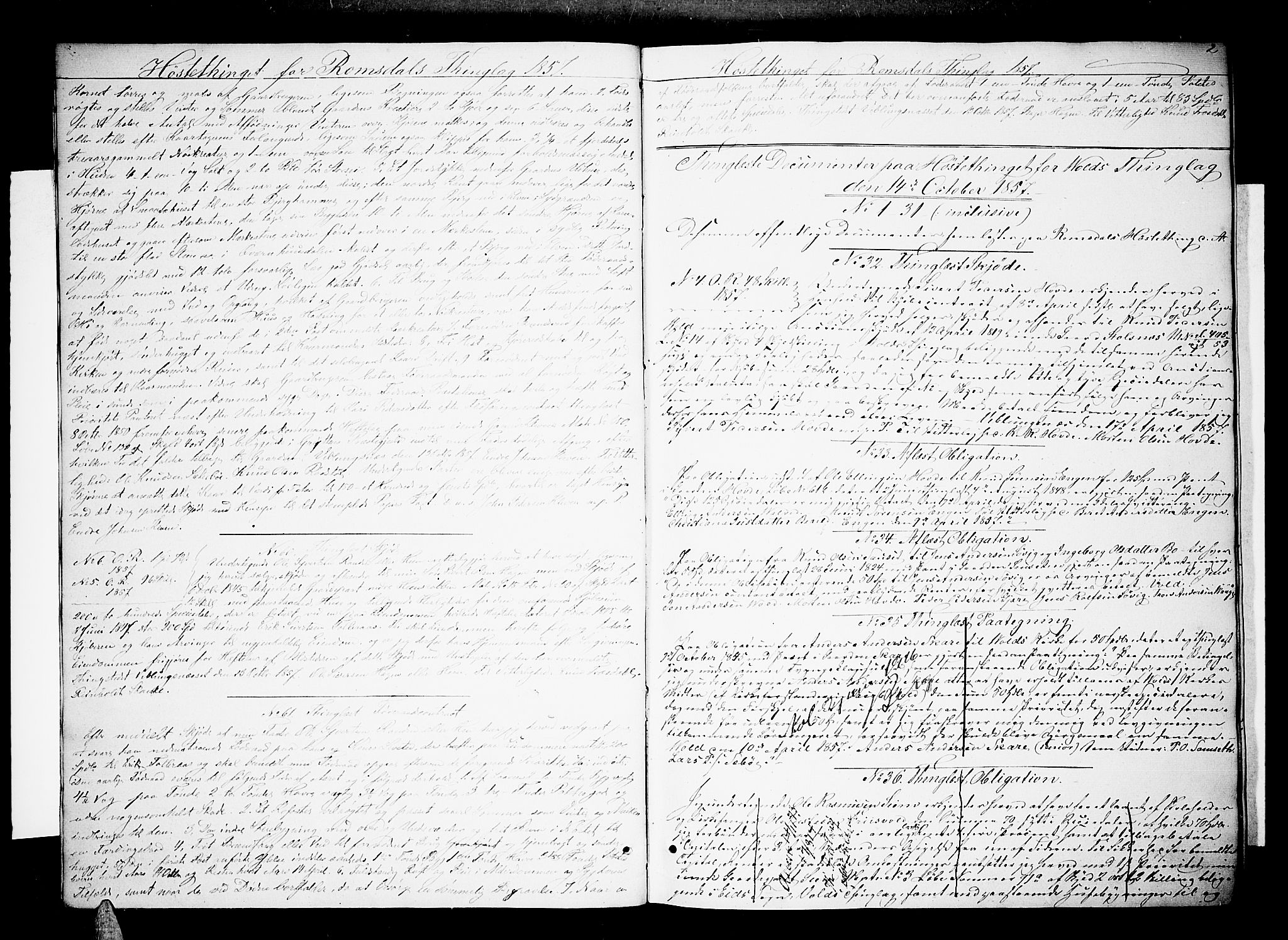 Romsdal sorenskriveri, SAT/A-4149/1/2/2C/L0015: Pantebok nr. 13, 1857-1859, s. 2