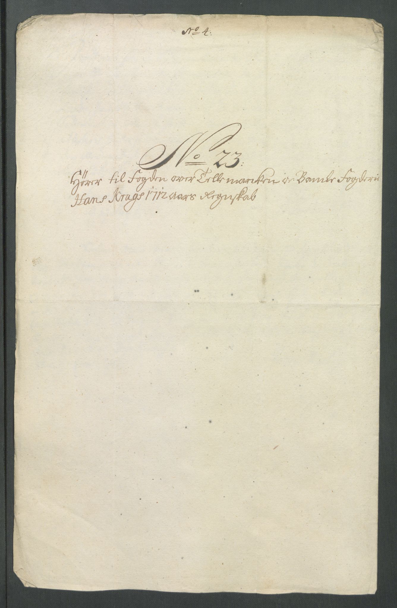 Rentekammeret inntil 1814, Reviderte regnskaper, Fogderegnskap, AV/RA-EA-4092/R36/L2123: Fogderegnskap Øvre og Nedre Telemark og Bamble, 1712, s. 258