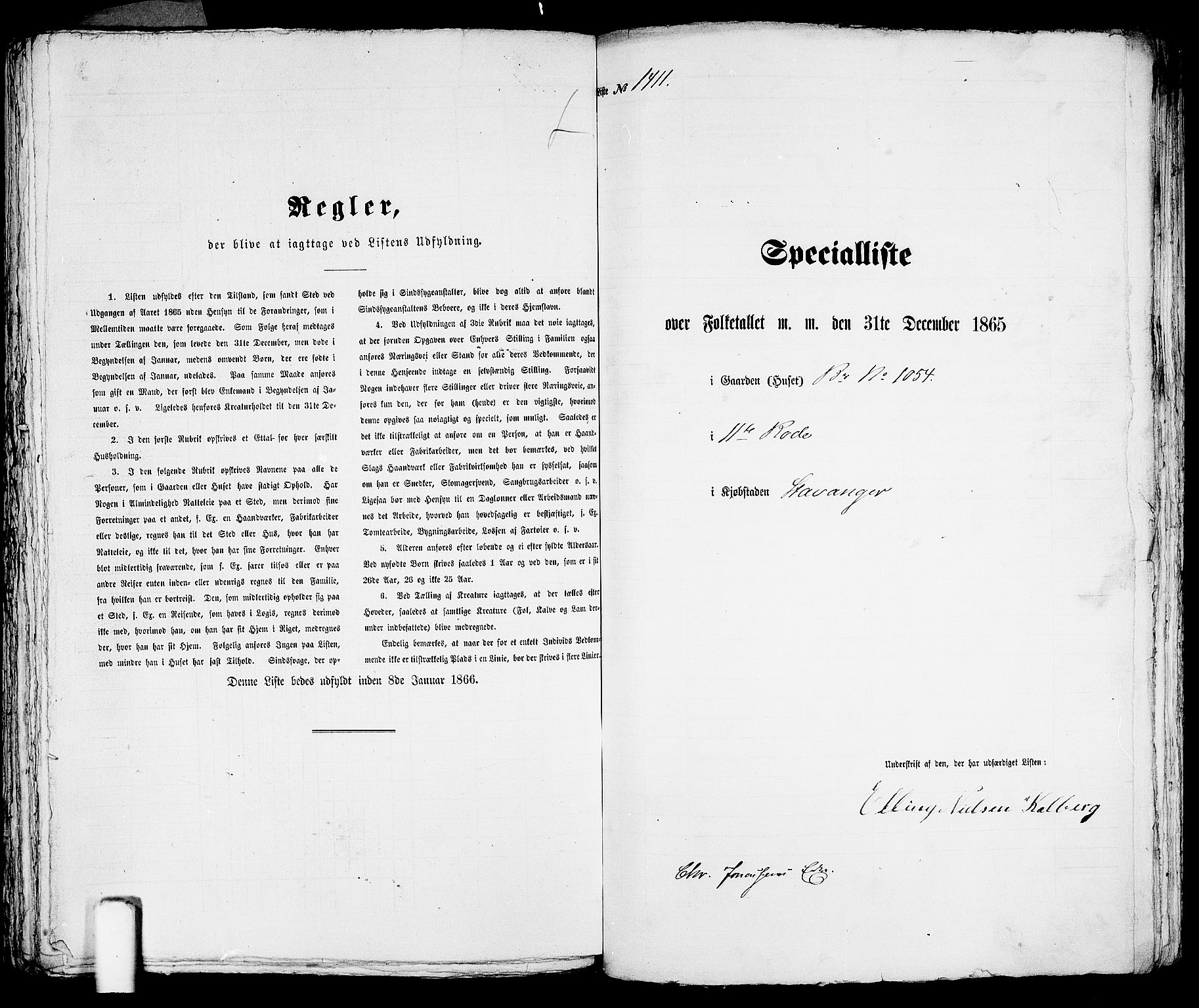 RA, Folketelling 1865 for 1103 Stavanger kjøpstad, 1865, s. 2856