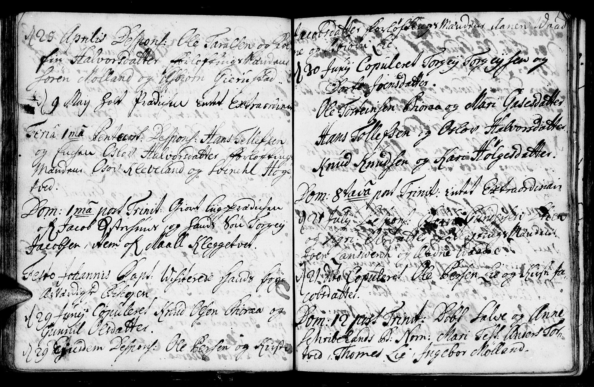 Evje sokneprestkontor, AV/SAK-1111-0008/F/Fa/Faa/L0001: Ministerialbok nr. A 1, 1705-1760, s. 62