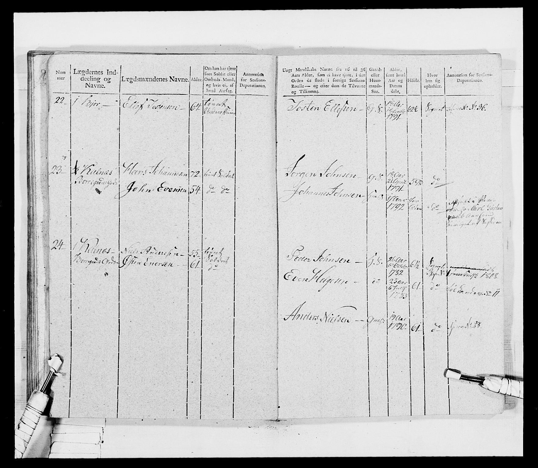 Generalitets- og kommissariatskollegiet, Det kongelige norske kommissariatskollegium, AV/RA-EA-5420/E/Eh/L0030b: Sønnafjelske gevorbne infanteriregiment, 1810, s. 326
