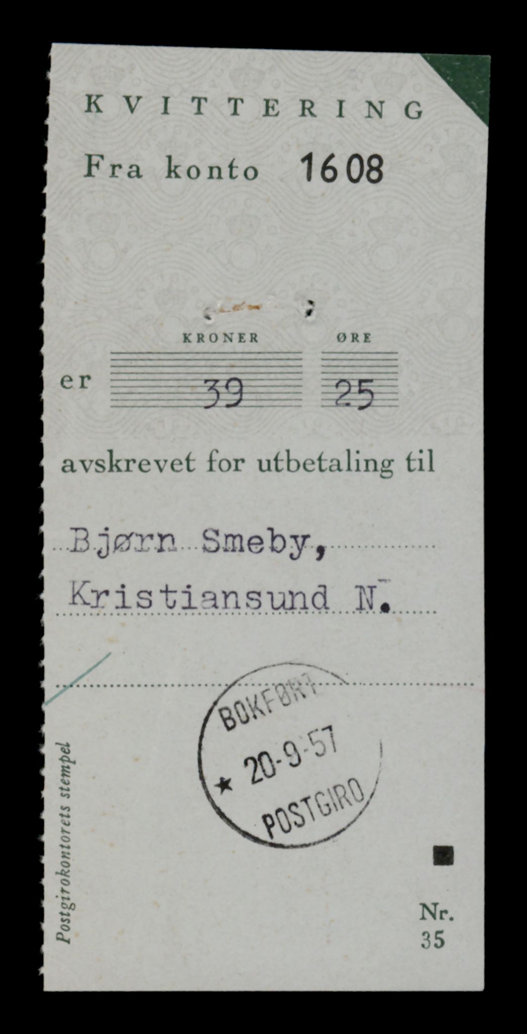 Orkdal sorenskriveri, AV/SAT-A-4169/2/J/Jd/Jdb/L0005: Enkeltmannsforetak, M - Ø, 1913-1964, s. 3