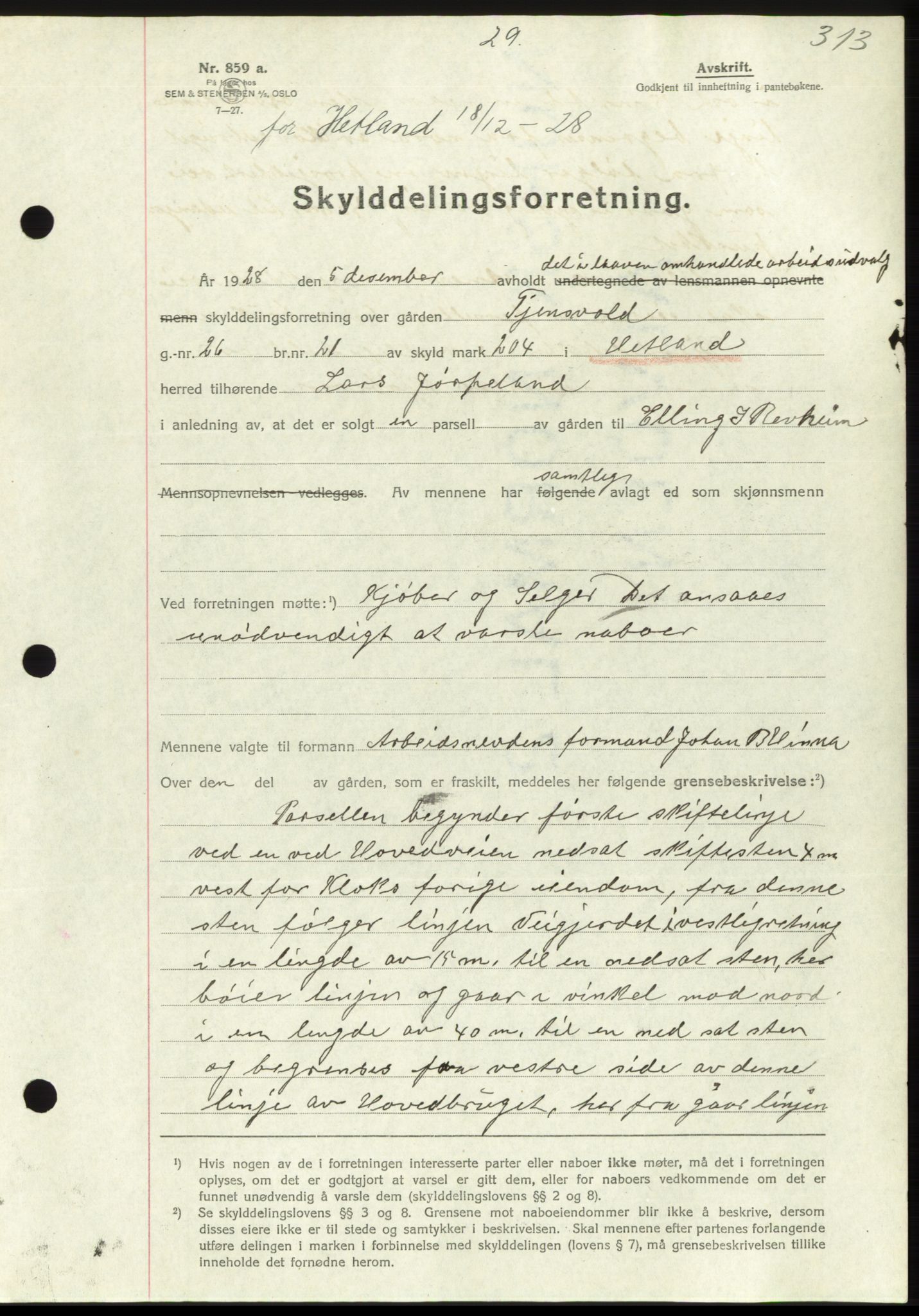 Jæren sorenskriveri, SAST/A-100310/03/G/Gba/L0056: Pantebok nr. 48-49, 1928-1929, Tingl.dato: 18.12.1928