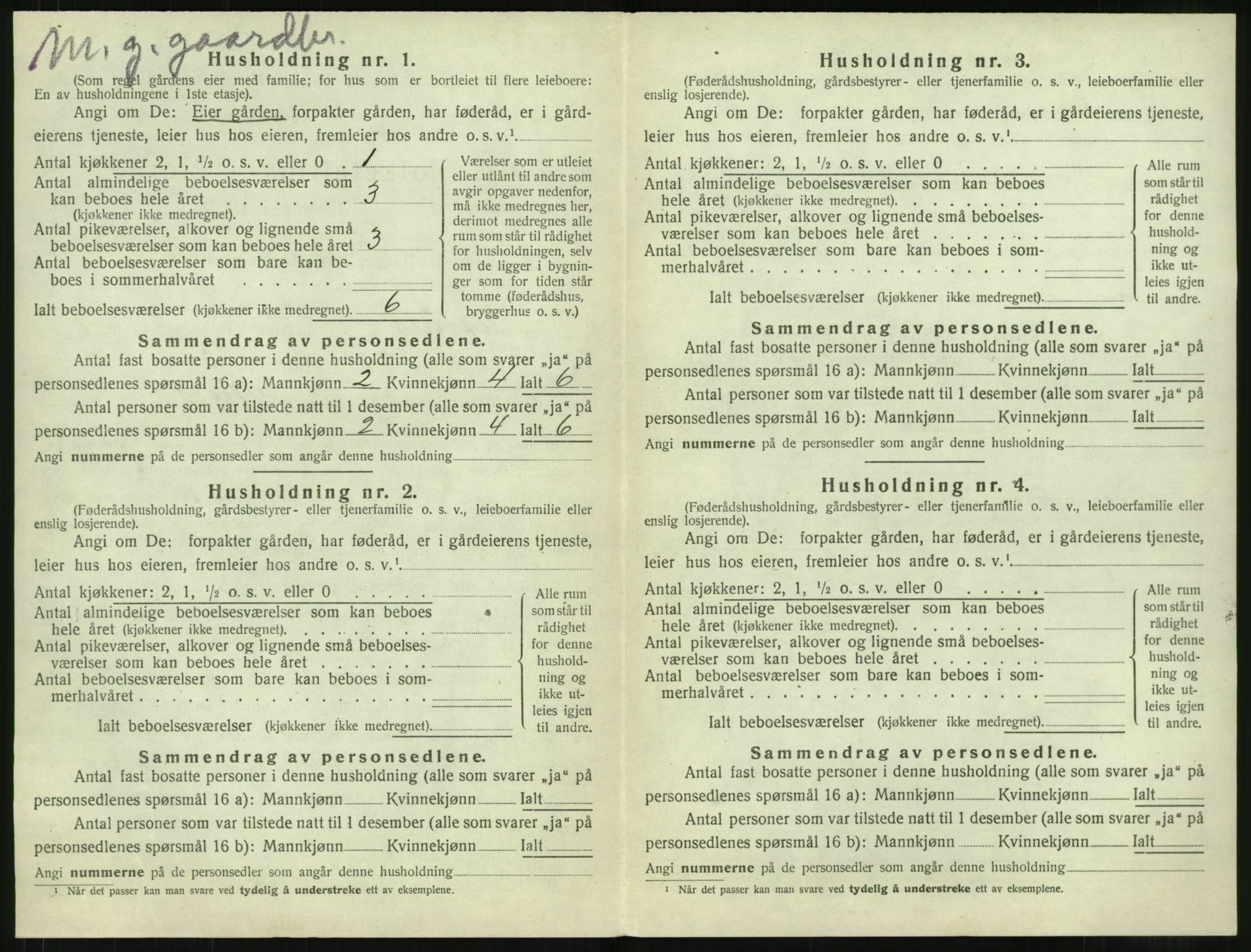SAT, Folketelling 1920 for 1535 Vestnes herred, 1920, s. 1028