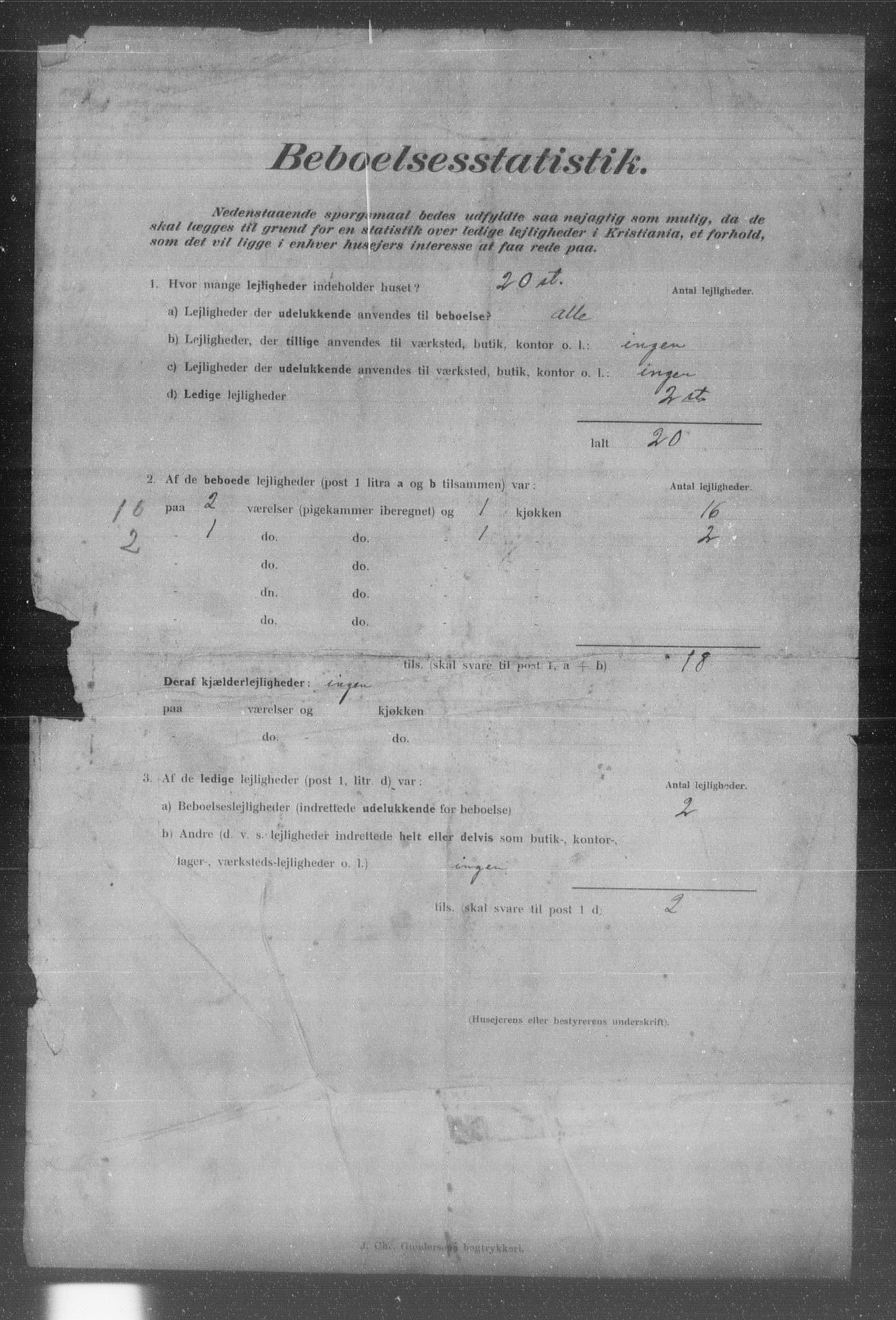 OBA, Kommunal folketelling 31.12.1902 for Kristiania kjøpstad, 1902, s. 24265