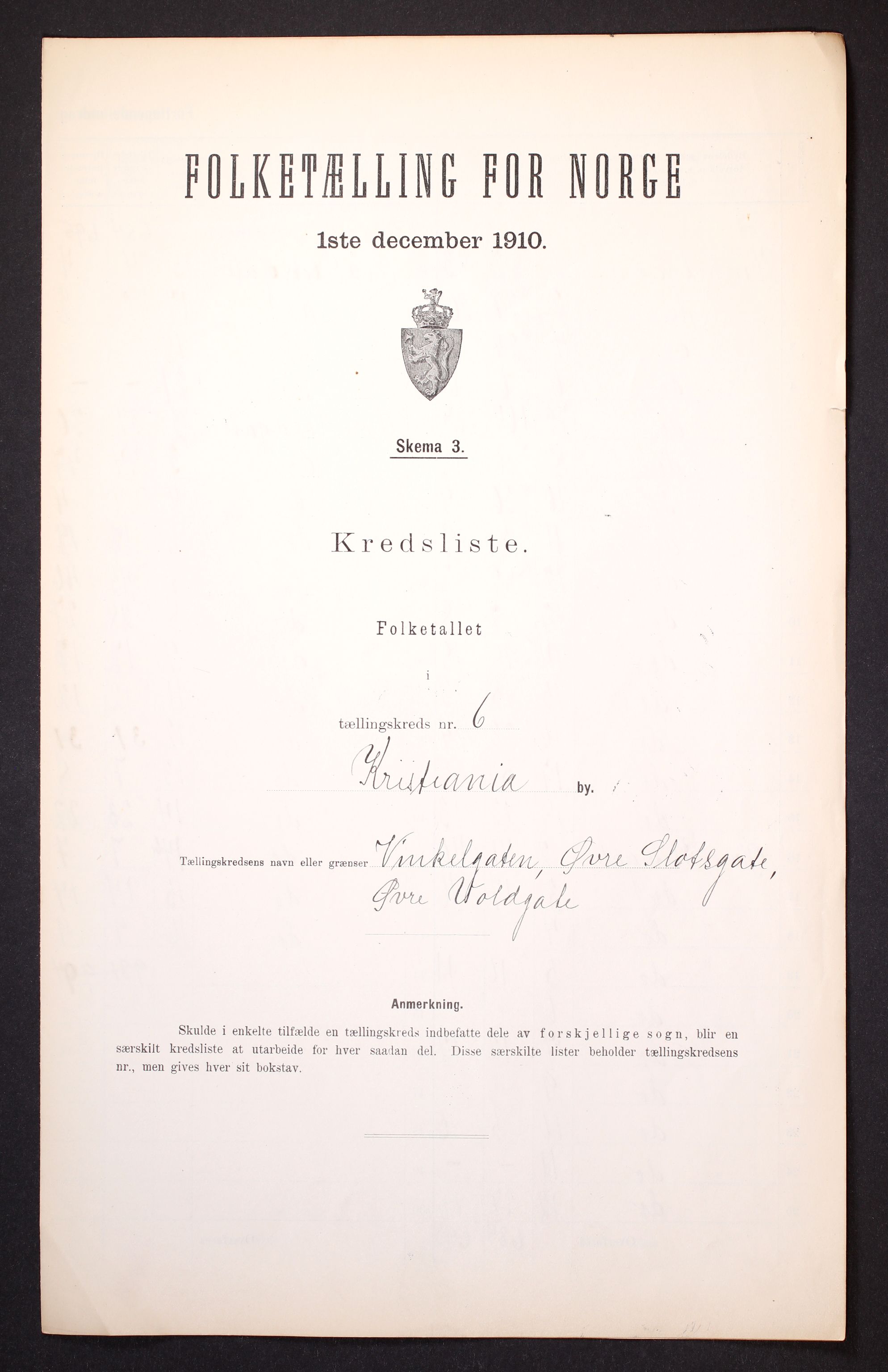 RA, Folketelling 1910 for 0301 Kristiania kjøpstad, 1910, s. 251