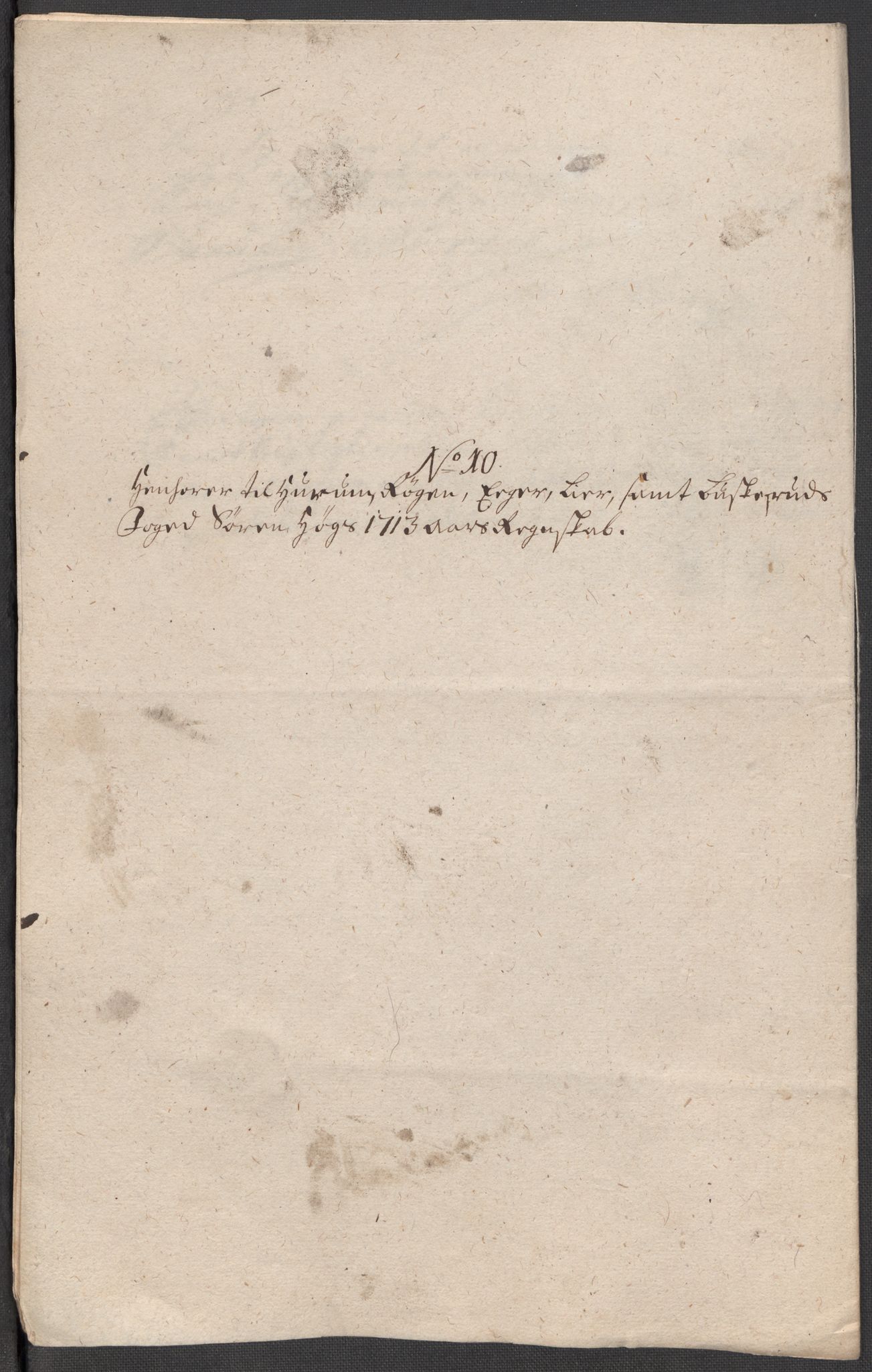 Rentekammeret inntil 1814, Reviderte regnskaper, Fogderegnskap, RA/EA-4092/R31/L1708: Fogderegnskap Hurum, Røyken, Eiker, Lier og Buskerud, 1713, s. 285