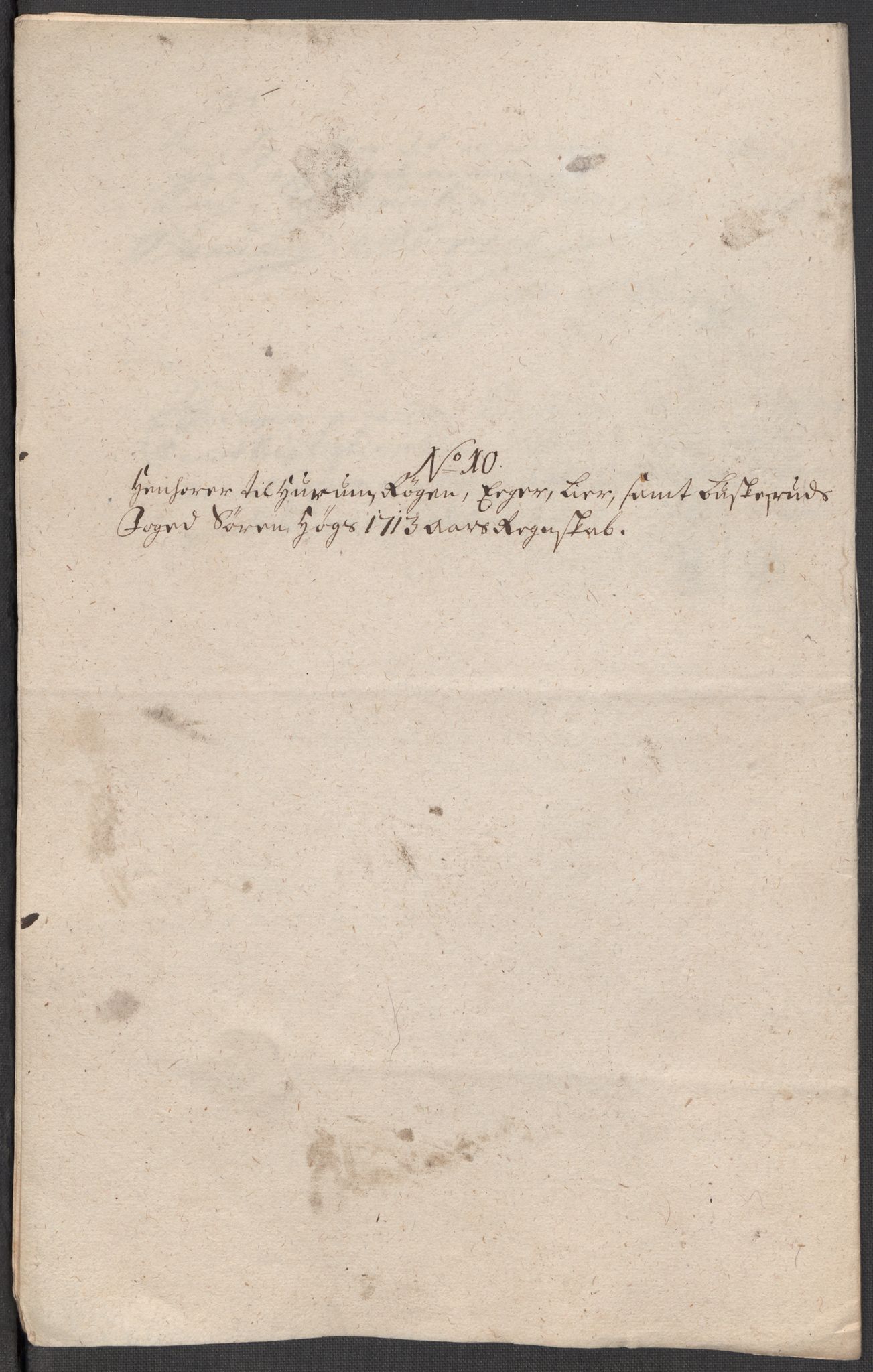 Rentekammeret inntil 1814, Reviderte regnskaper, Fogderegnskap, AV/RA-EA-4092/R31/L1708: Fogderegnskap Hurum, Røyken, Eiker, Lier og Buskerud, 1713, s. 285