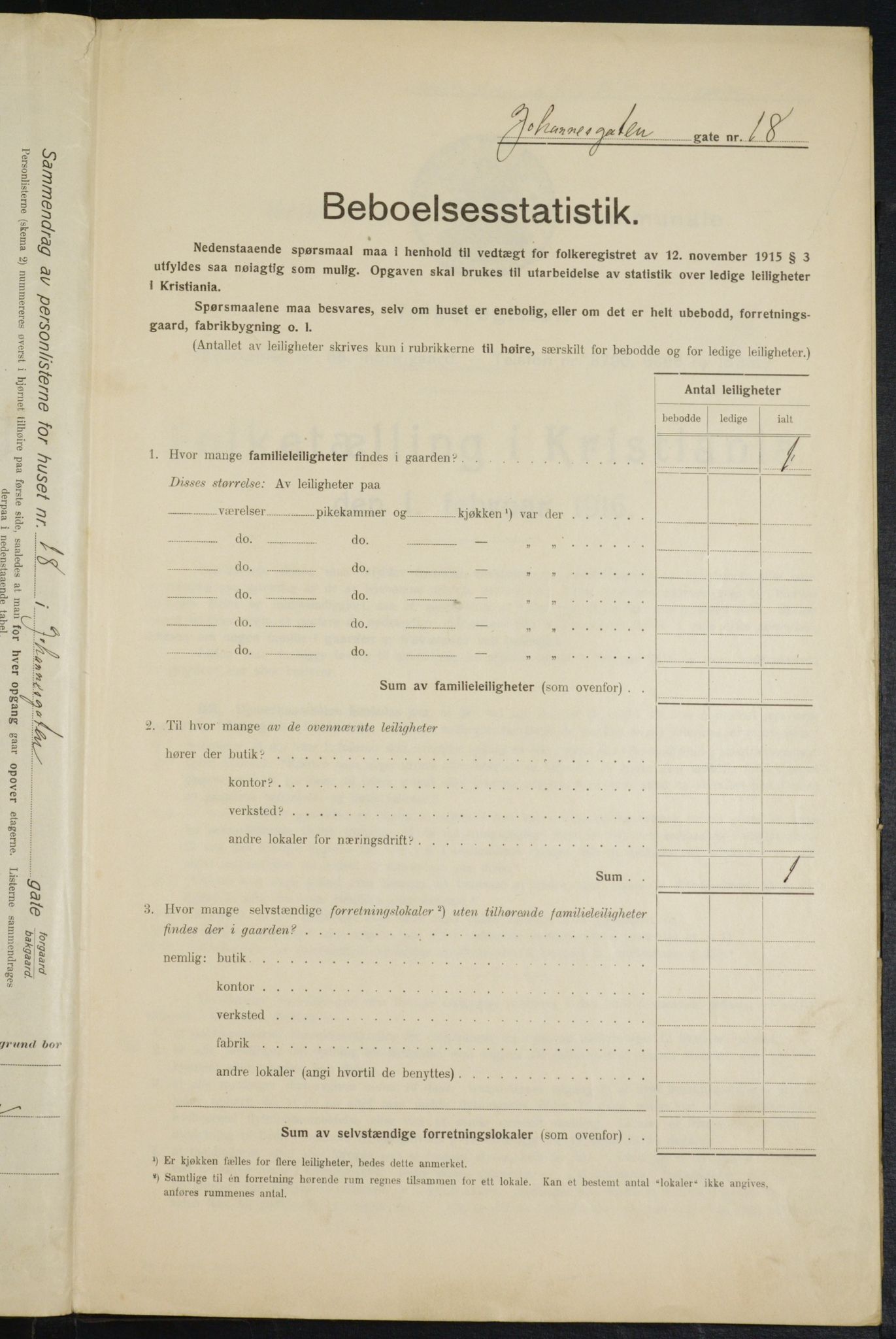 OBA, Kommunal folketelling 1.2.1916 for Kristiania, 1916, s. 48410