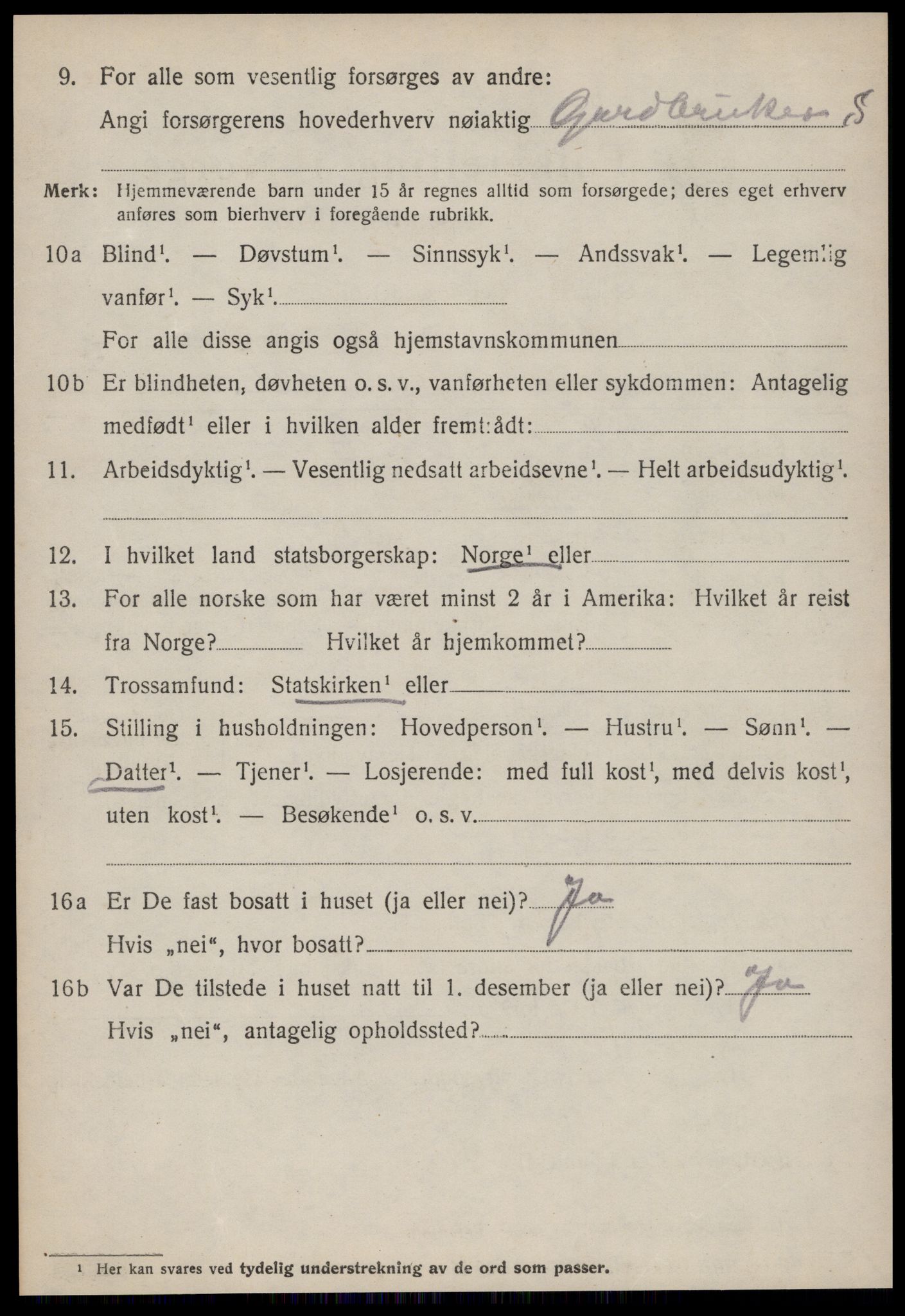 SAT, Folketelling 1920 for 1530 Vatne herred, 1920, s. 2233
