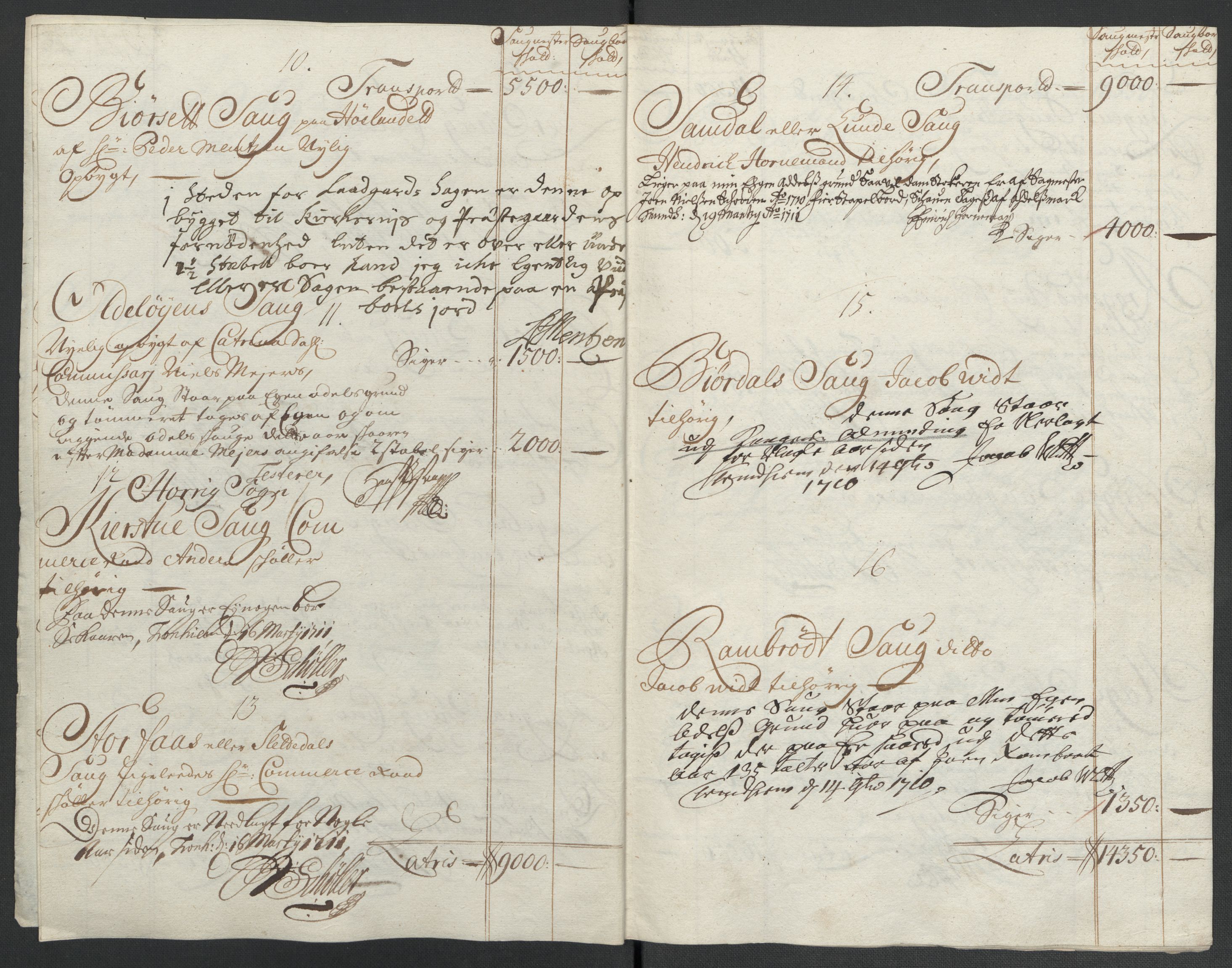Rentekammeret inntil 1814, Reviderte regnskaper, Fogderegnskap, RA/EA-4092/R60/L3960: Fogderegnskap Orkdal og Gauldal, 1710, s. 118