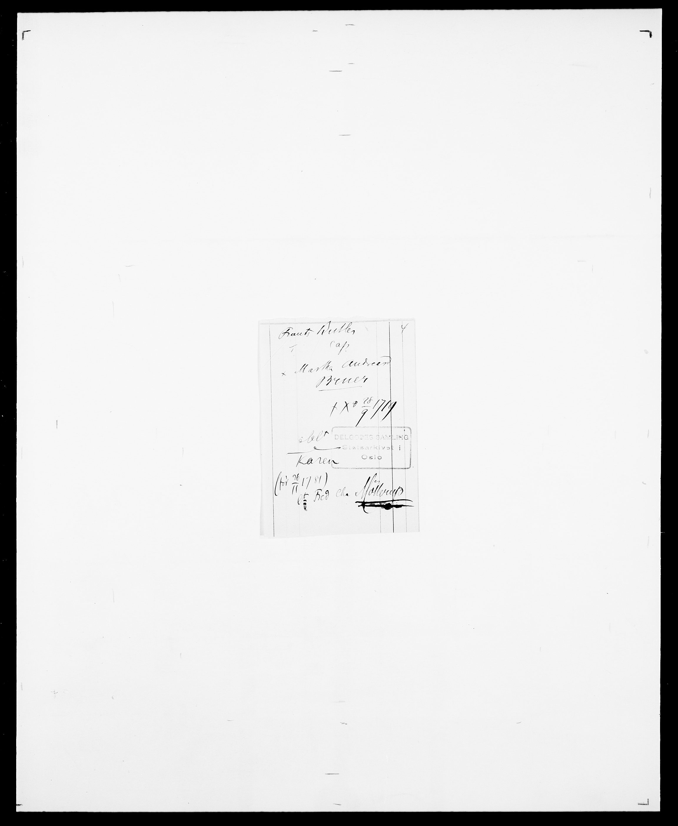 Delgobe, Charles Antoine - samling, SAO/PAO-0038/D/Da/L0007: Buaas - Caphengst, s. 494