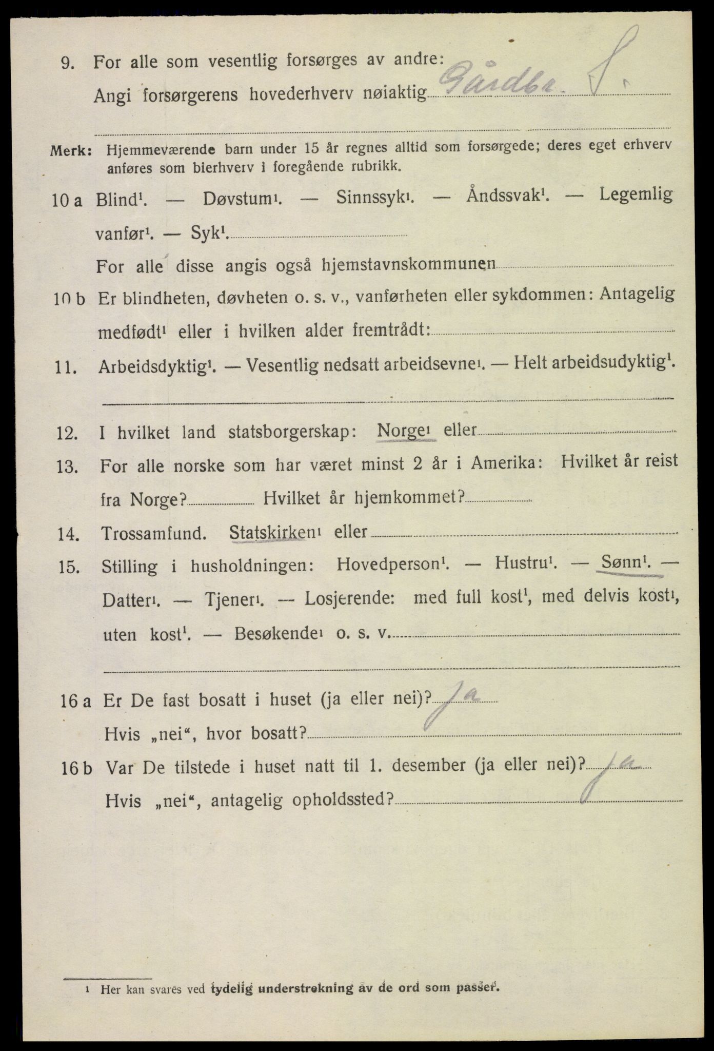 SAH, Folketelling 1920 for 0417 Stange herred, 1920, s. 14806