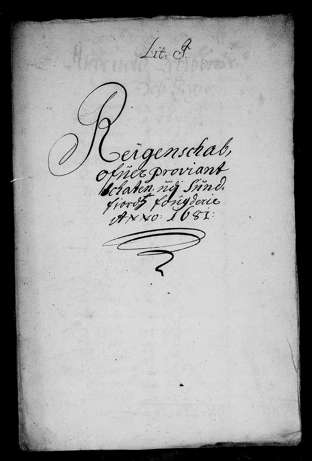 Rentekammeret inntil 1814, Reviderte regnskaper, Stiftamtstueregnskaper, Bergen stiftamt, AV/RA-EA-6043/R/Rc/L0060: Bergen stiftamt, 1680-1681