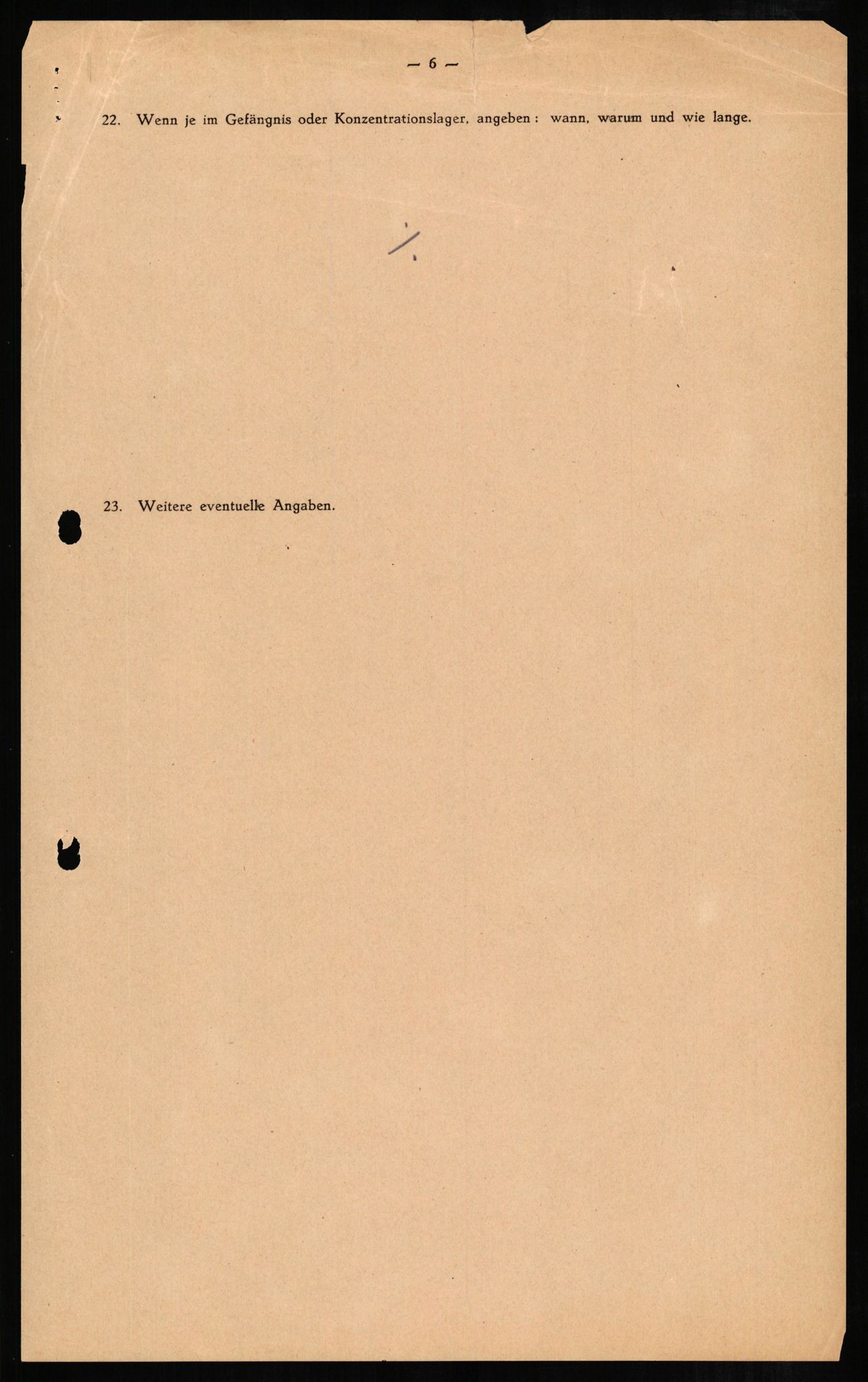 Forsvaret, Forsvarets overkommando II, AV/RA-RAFA-3915/D/Db/L0007: CI Questionaires. Tyske okkupasjonsstyrker i Norge. Tyskere., 1945-1946, s. 55