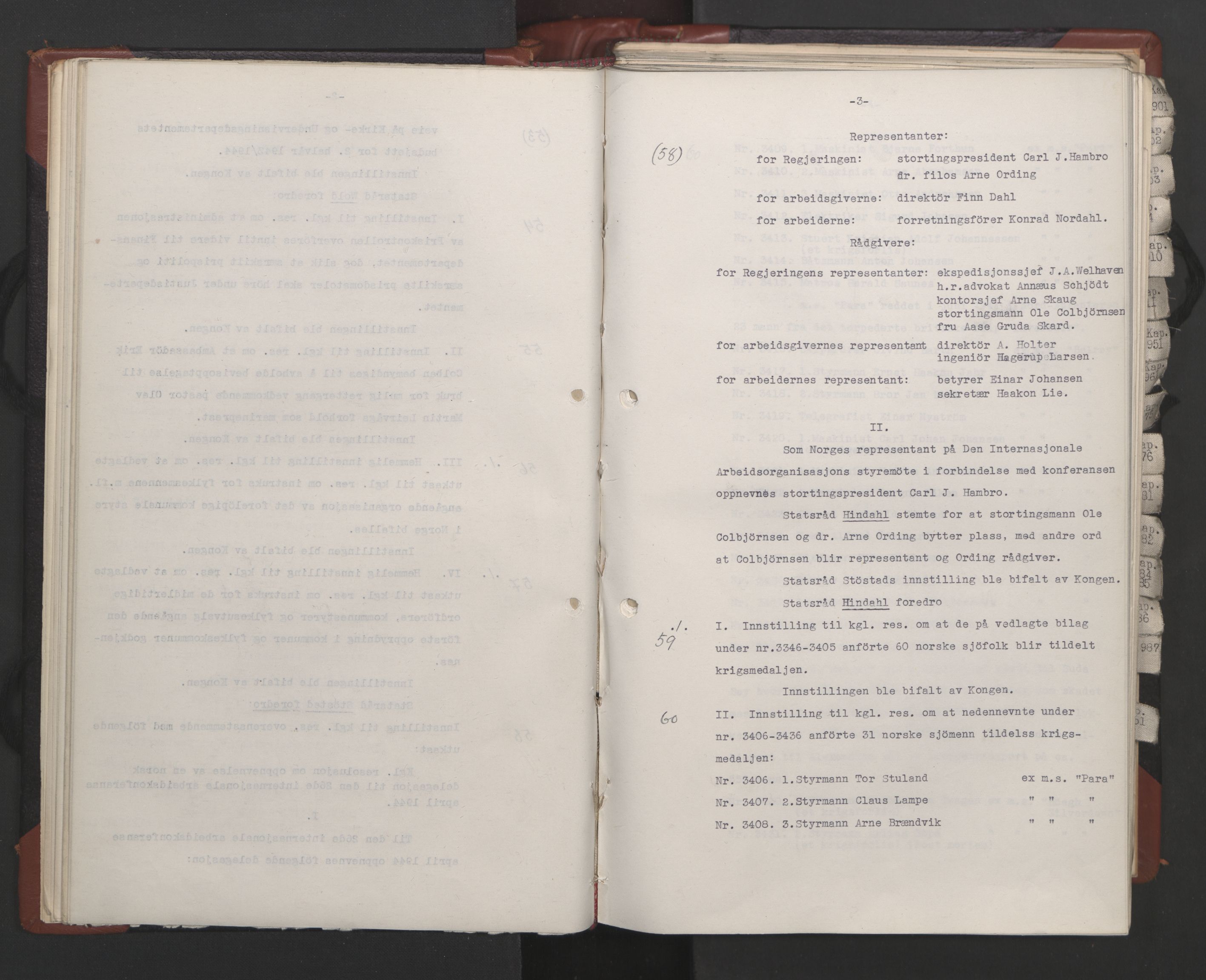 Statsrådssekretariatet, RA/S-1001/A/Ac/L0124: Kgl. res. 14/1-30/6, 1944, s. 48