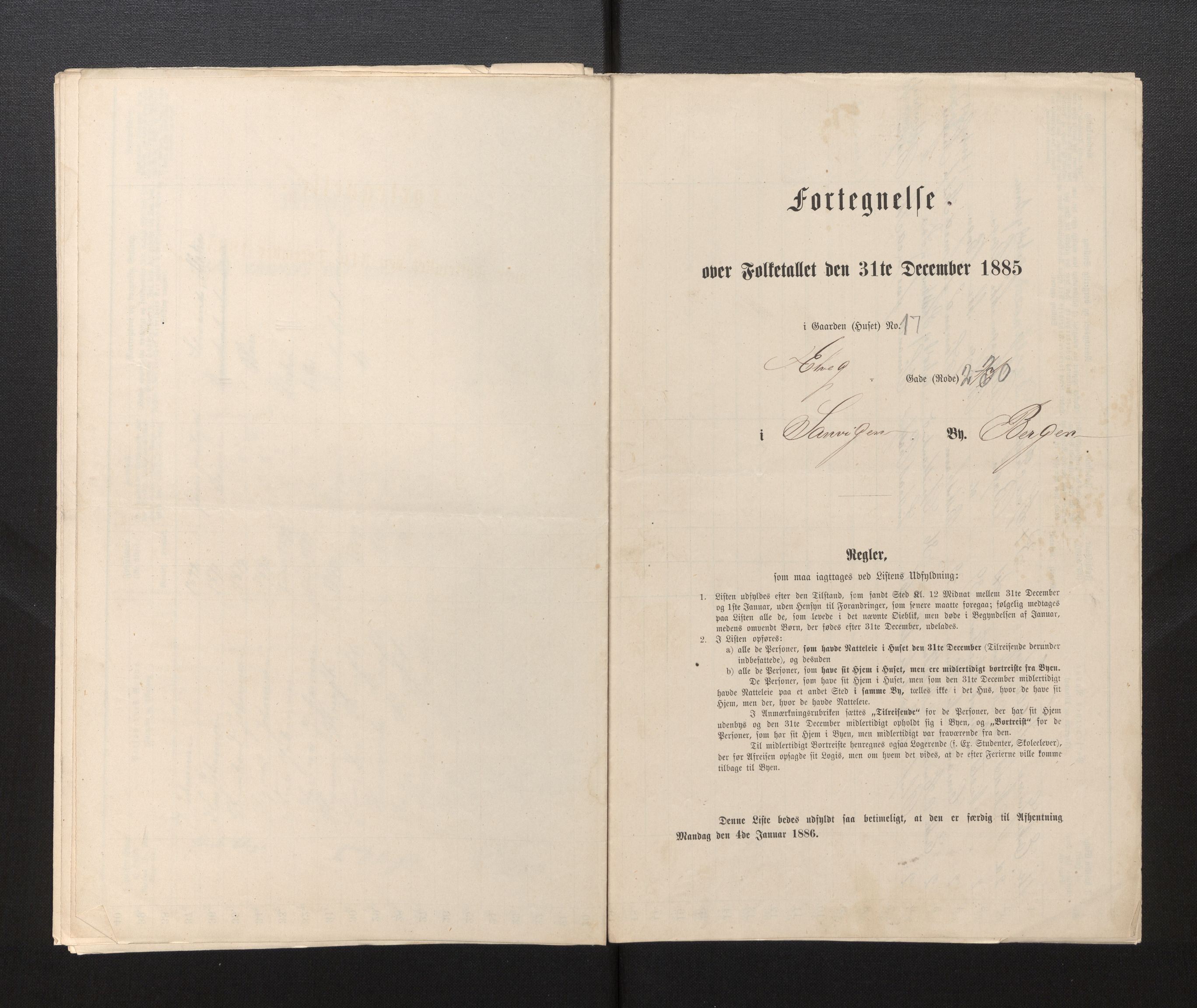 SAB, Folketelling 1885 for 1301 Bergen kjøpstad, 1885, s. 1035