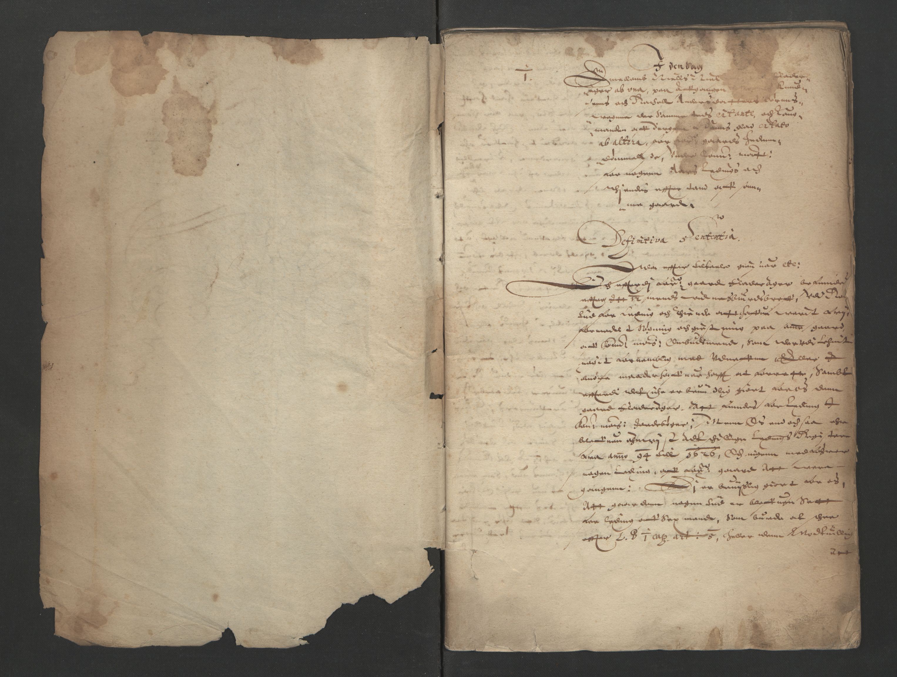 Herredagen 1539-1664  (Kongens Retterting), RA/EA-2882/A/L0016: Avsiktsbok   Stevningsbok, 1628