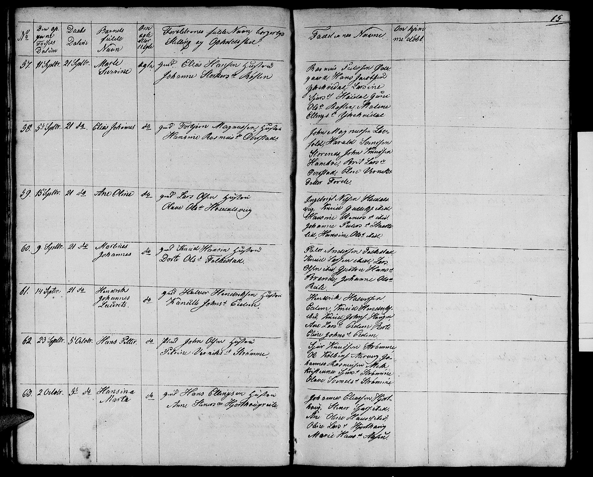 Ministerialprotokoller, klokkerbøker og fødselsregistre - Møre og Romsdal, AV/SAT-A-1454/511/L0156: Klokkerbok nr. 511C02, 1855-1863, s. 15