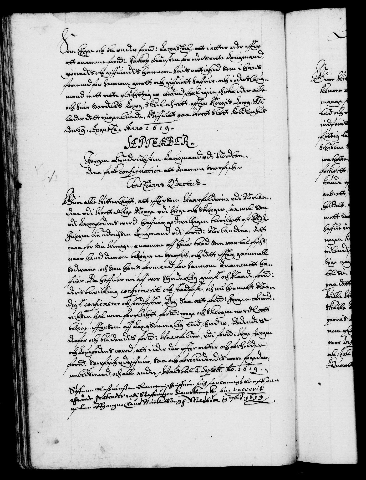 Danske Kanselli 1572-1799, RA/EA-3023/F/Fc/Fca/Fcaa/L0004: Norske registre (mikrofilm), 1617-1630, s. 77b